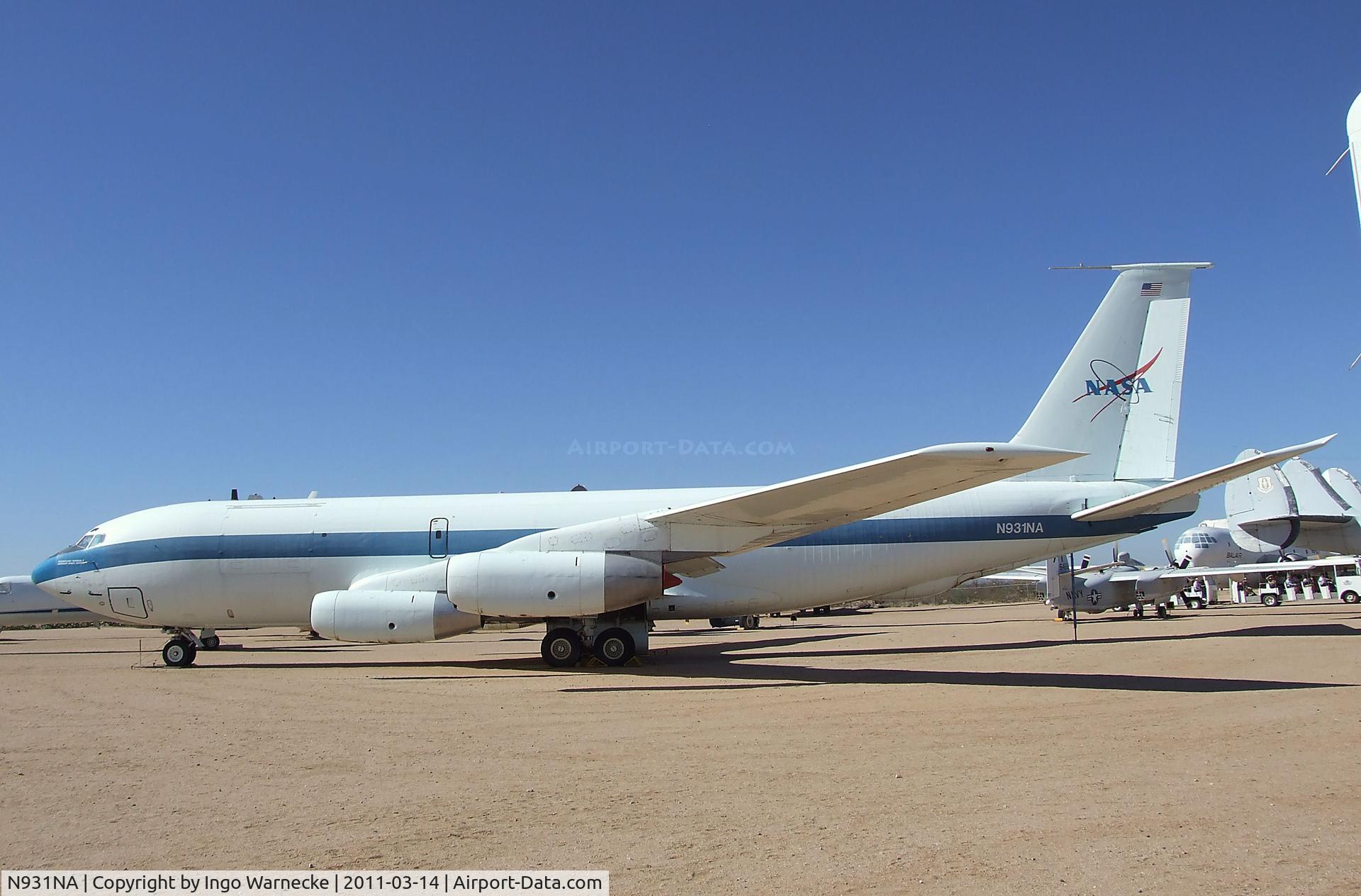 N931NA, 1963 Boeing KC-135A Stratotanker C/N 18615, Boeing KC-135A Stratotanker (NASA) at the Pima Air & Space Museum, Tucson AZ