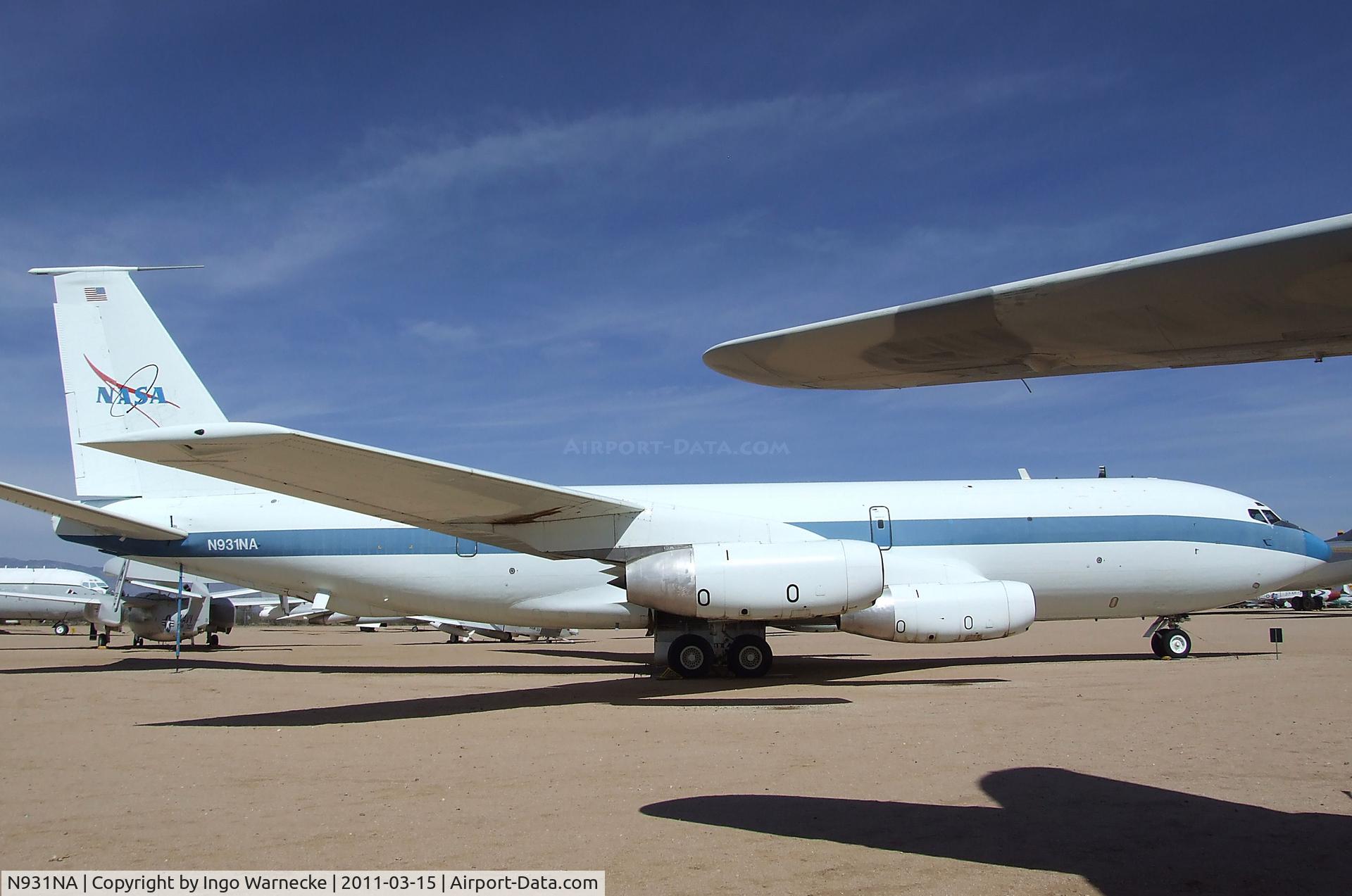 N931NA, 1963 Boeing KC-135A Stratotanker C/N 18615, Boeing KC-135A Stratotanker (NASA) at the Pima Air & Space Museum, Tucson AZ