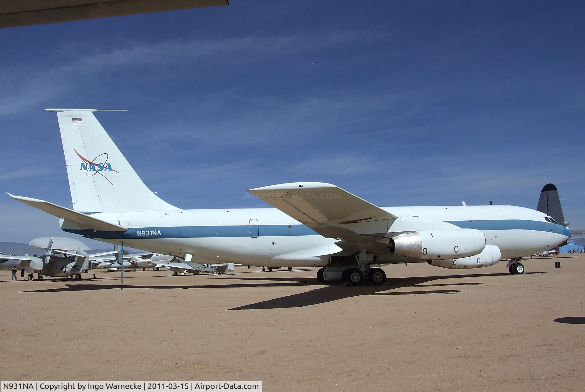 N931NA, 1963 Boeing KC-135A Stratotanker C/N 18615, Boeing KC-135A Stratotanker (NASA) at the Pima Air & Space Museum, Tucson AZ