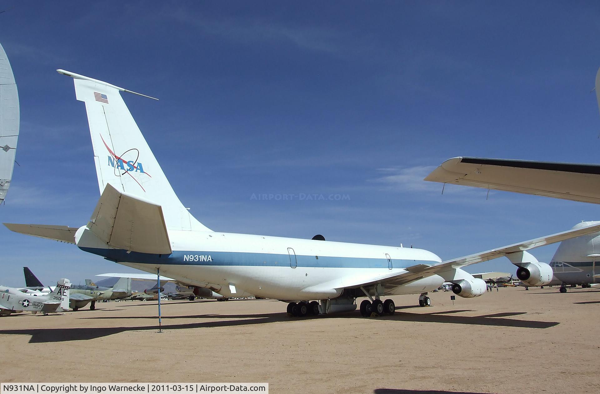 N931NA, 1963 Boeing KC-135A Stratotanker C/N 18615, Boeing KC-135A Stratotanker (NASA) at the Pima Air & Space Museum, Tucson AZ