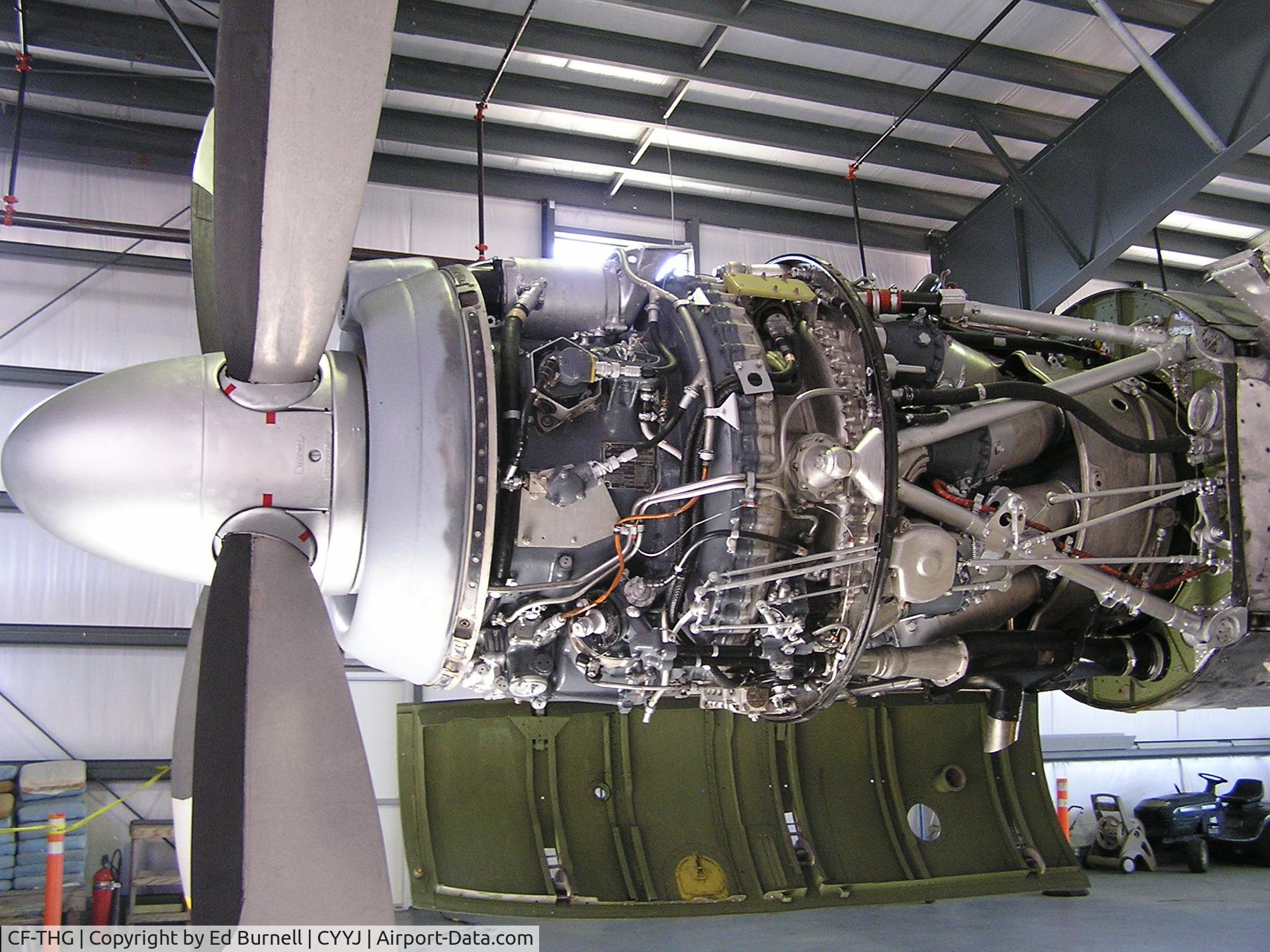 CF-THG, 1957 Vickers Viscount 757 C/N 224, Detailed Rolls-Royce Dart - Engine #4