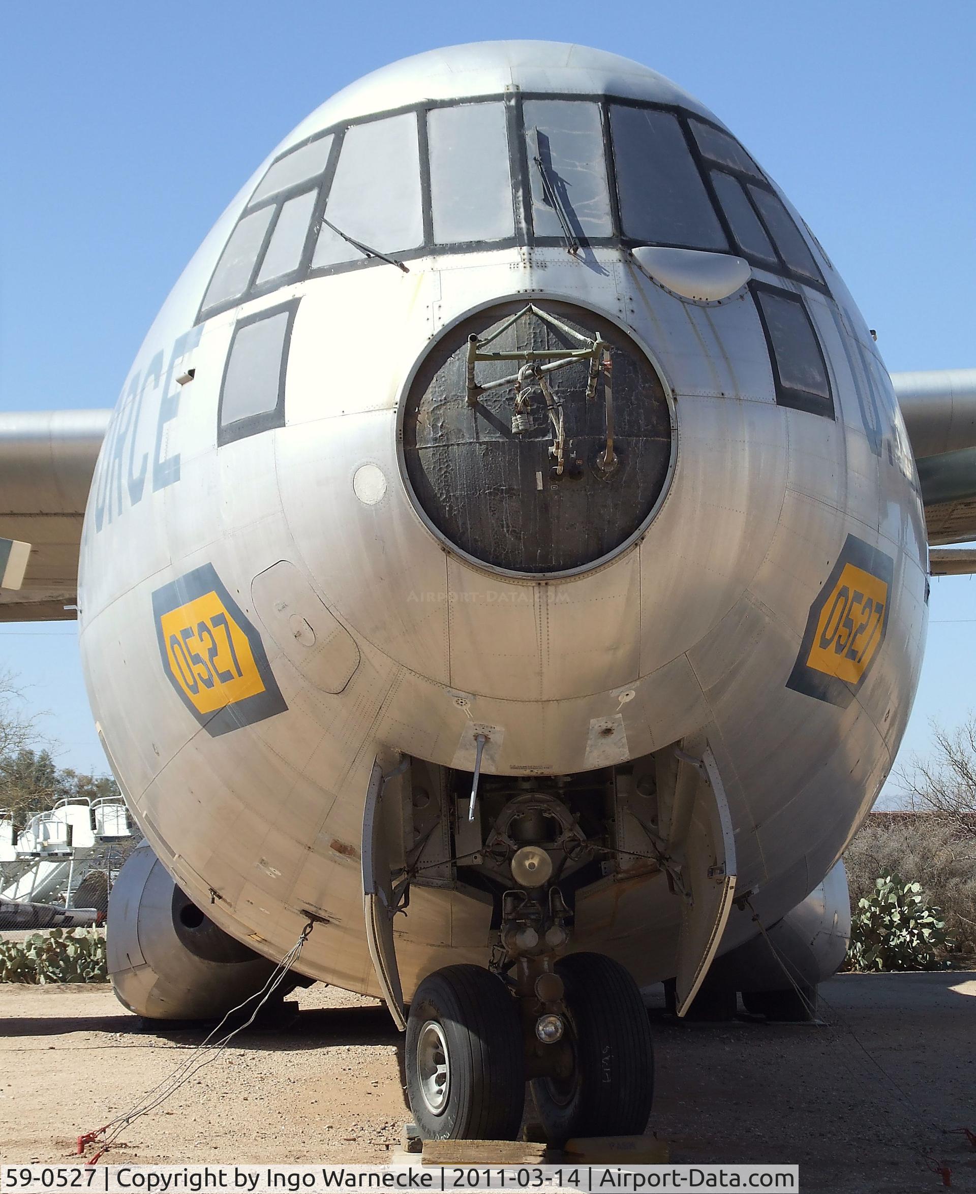 59-0527, 1959 Douglas C-133B-DL Cargomaster C/N 45578, Douglas C-133B Cargomaster at the Pima Air & Space Museum, Tucson AZ