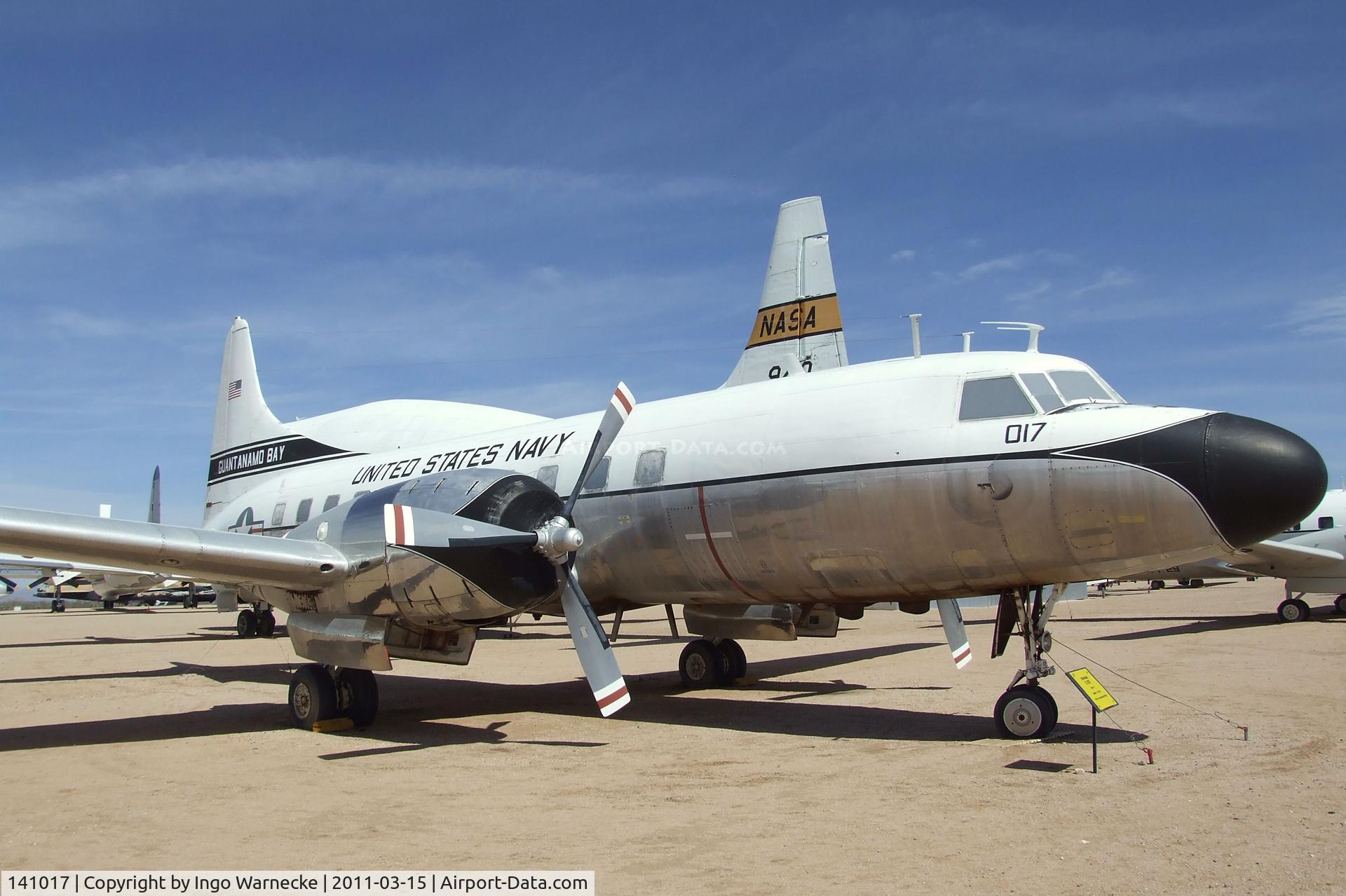 141017, 1956 Convair C-131F (R4Y-1) Samaritan C/N 300, Convair C-131F Samaritan at the Pima Air & Space Museum, Tucson AZ