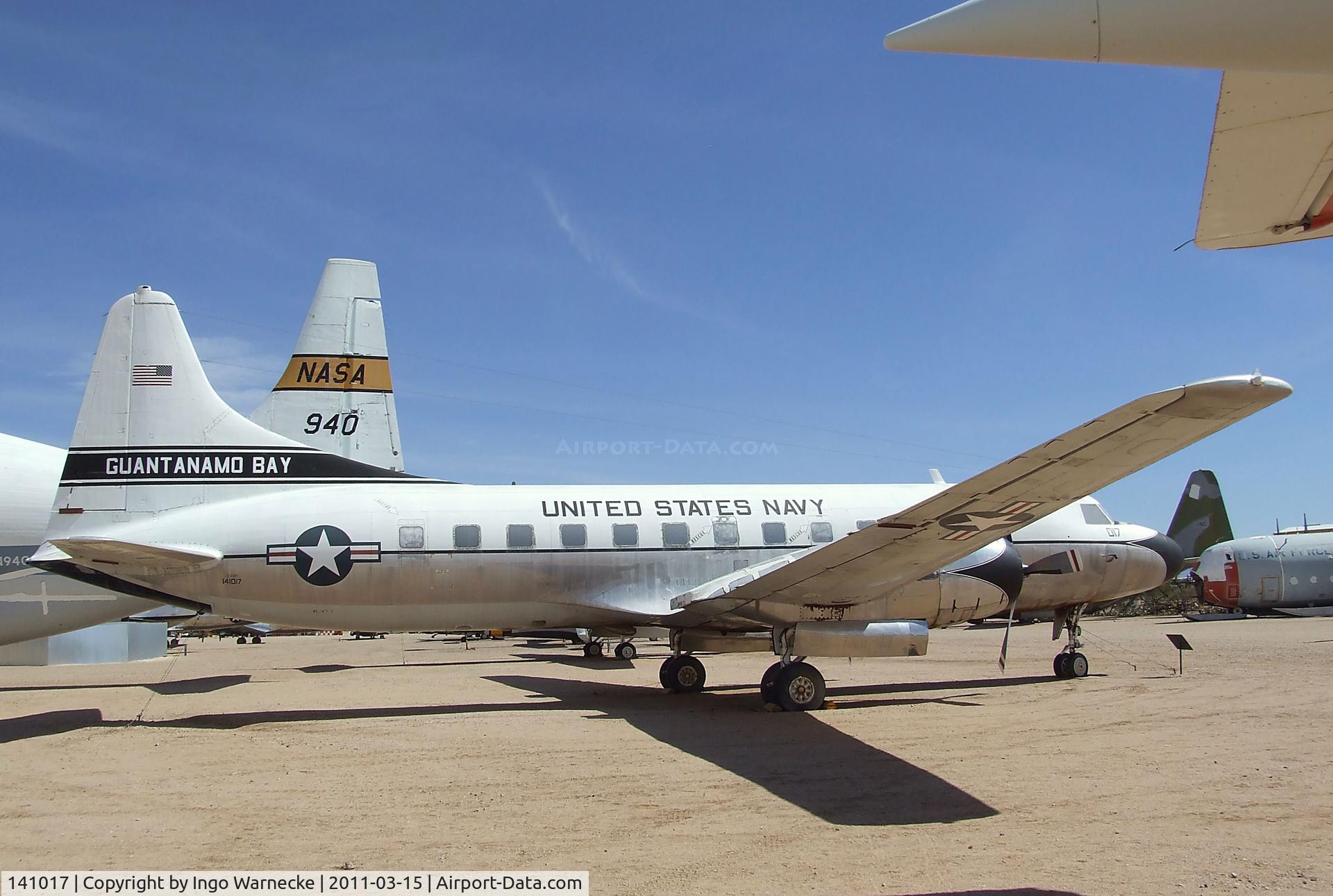 141017, 1956 Convair C-131F (R4Y-1) Samaritan C/N 300, Convair C-131F Samaritan at the Pima Air & Space Museum, Tucson AZ