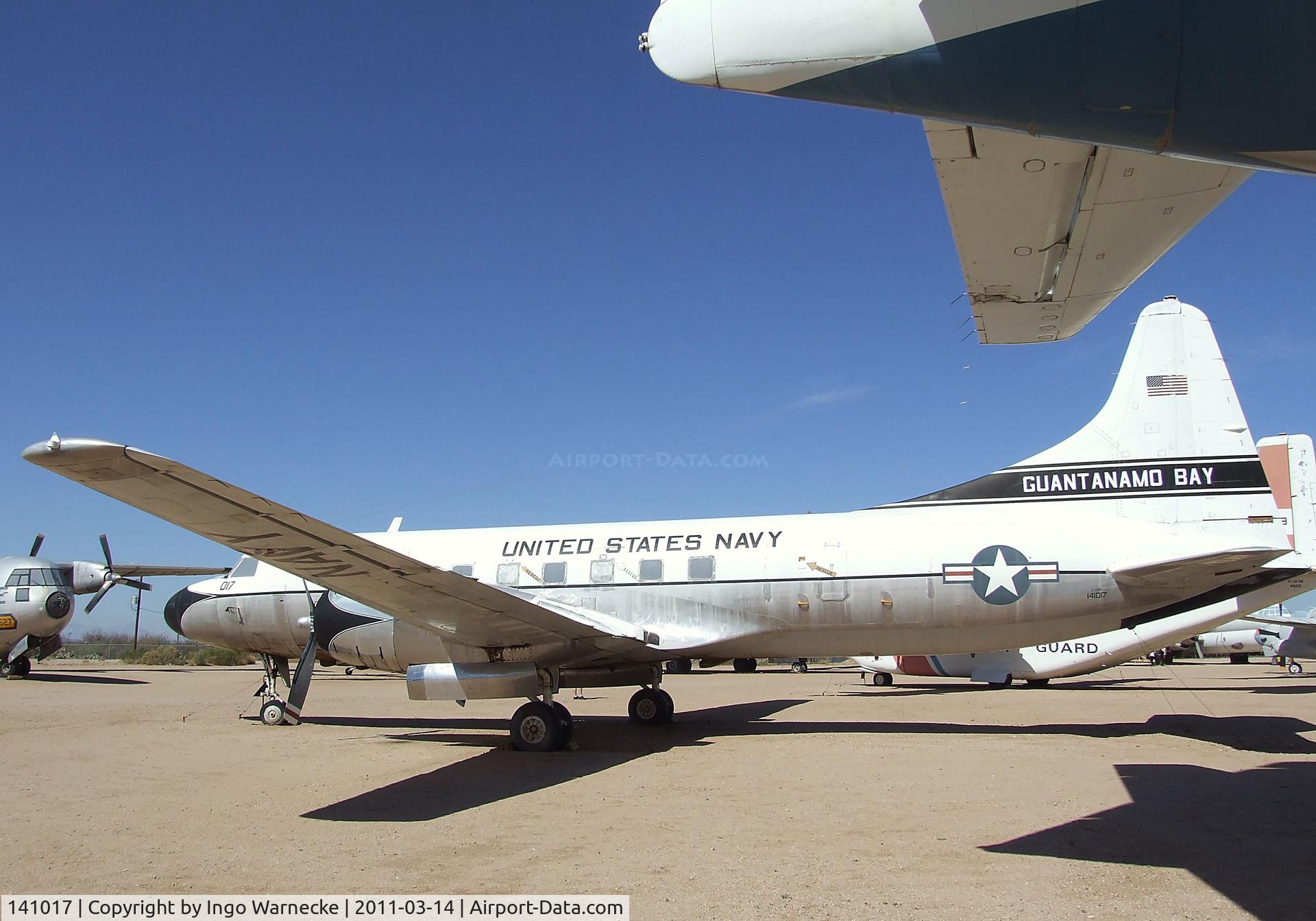 141017, 1956 Convair C-131F (R4Y-1) Samaritan C/N 300, Convair C-131F Samaritan at the Pima Air & Space Museum, Tucson AZ