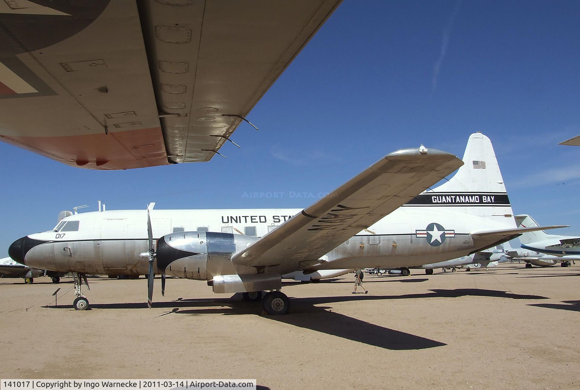 141017, 1956 Convair C-131F (R4Y-1) Samaritan C/N 300, Convair C-131F Samaritan at the Pima Air & Space Museum, Tucson AZ