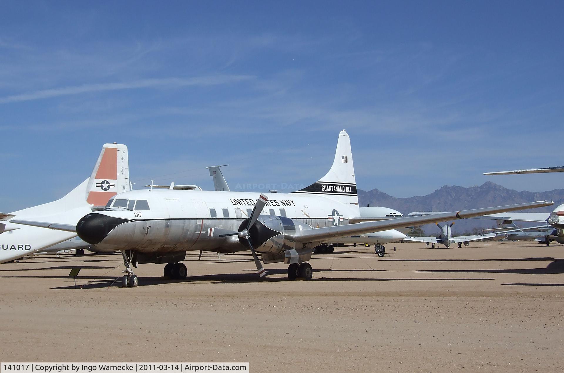 141017, 1956 Convair C-131F (R4Y-1) Samaritan C/N 300, Convair C-131F Samaritan at the Pima Air & Space Museum, Tucson AZ