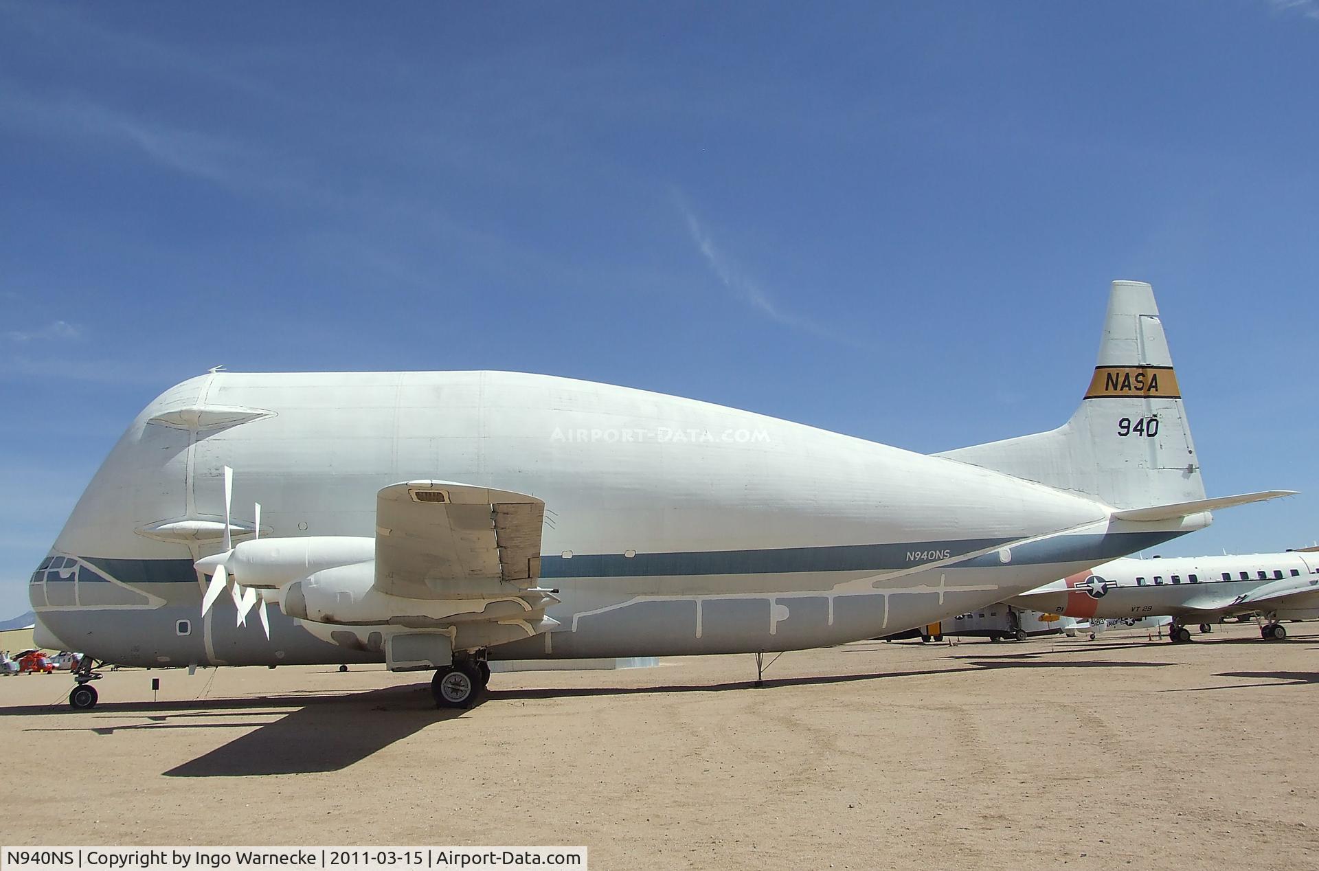 N940NS, 1949 Aero Spacelines 377SG Super Guppy C/N 15938, Aero Spacelines / Boeing 377 SG Super Guppy at the Pima Air & Space Museum, Tucson AZ