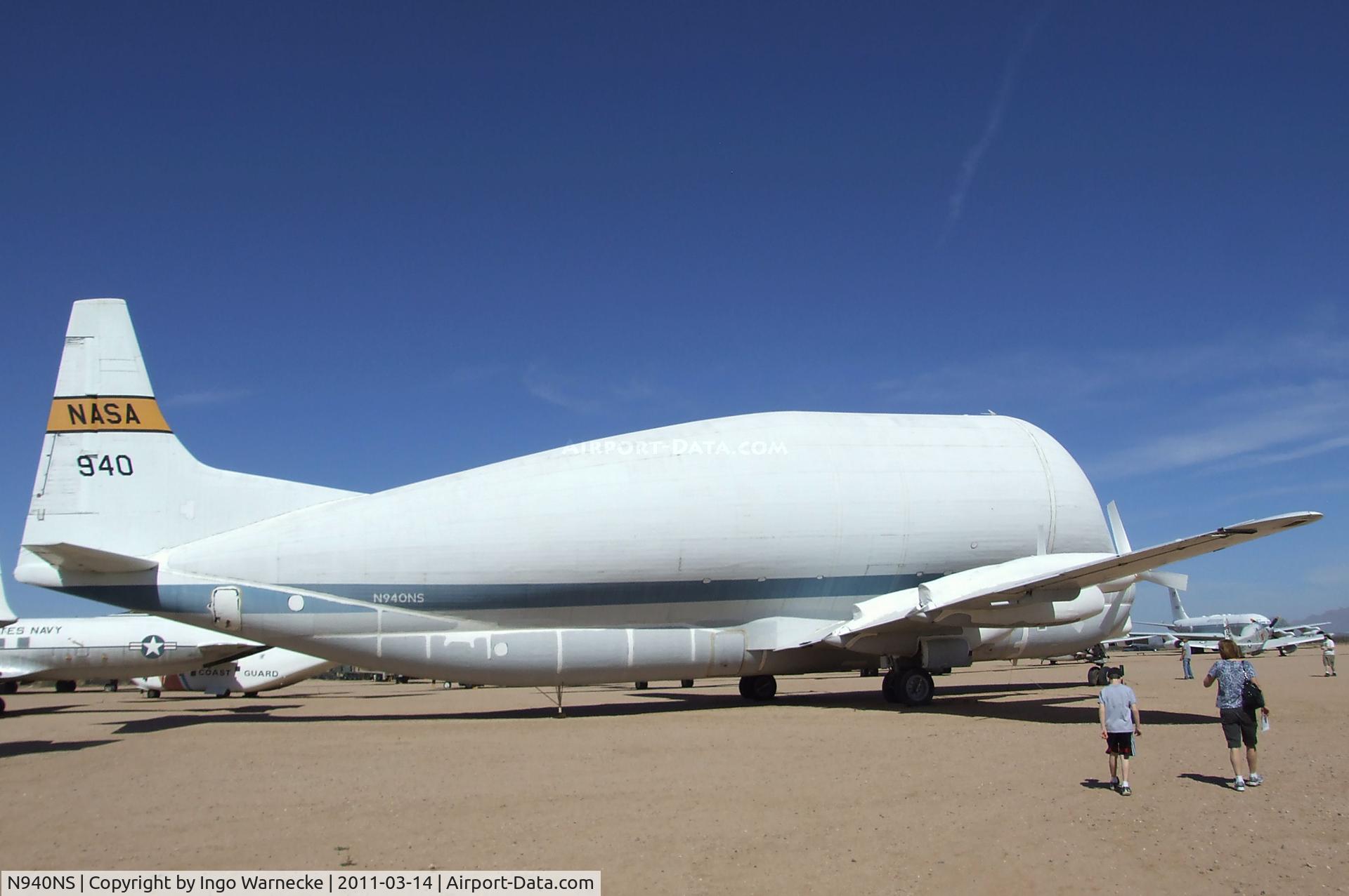 N940NS, 1949 Aero Spacelines 377SG Super Guppy C/N 15938, Aero Spacelines / Boeing 377 SG Super Guppy at the Pima Air & Space Museum, Tucson AZ
