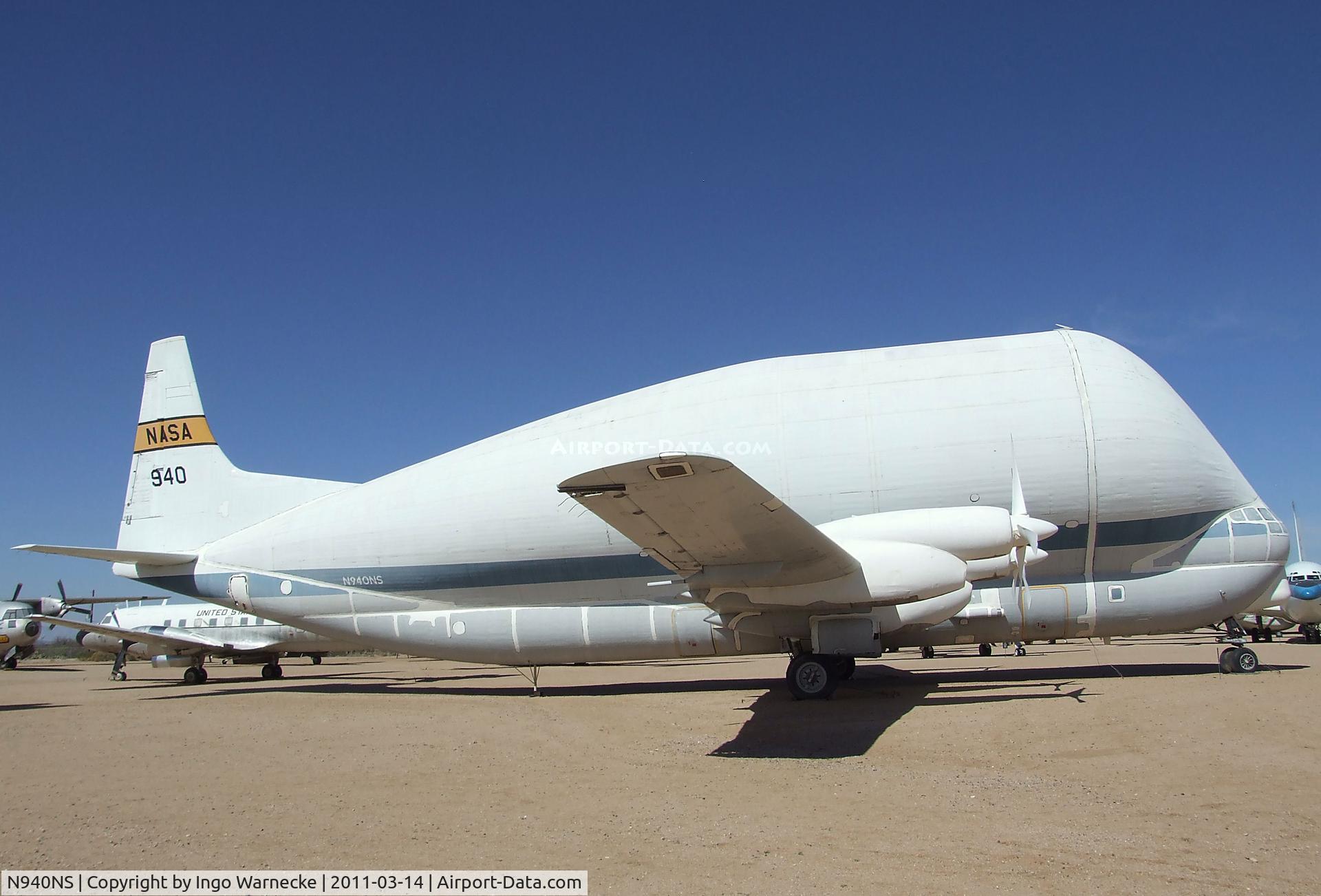 N940NS, 1949 Aero Spacelines 377SG Super Guppy C/N 15938, Aero Spacelines / Boeing 377 SG Super Guppy at the Pima Air & Space Museum, Tucson AZ