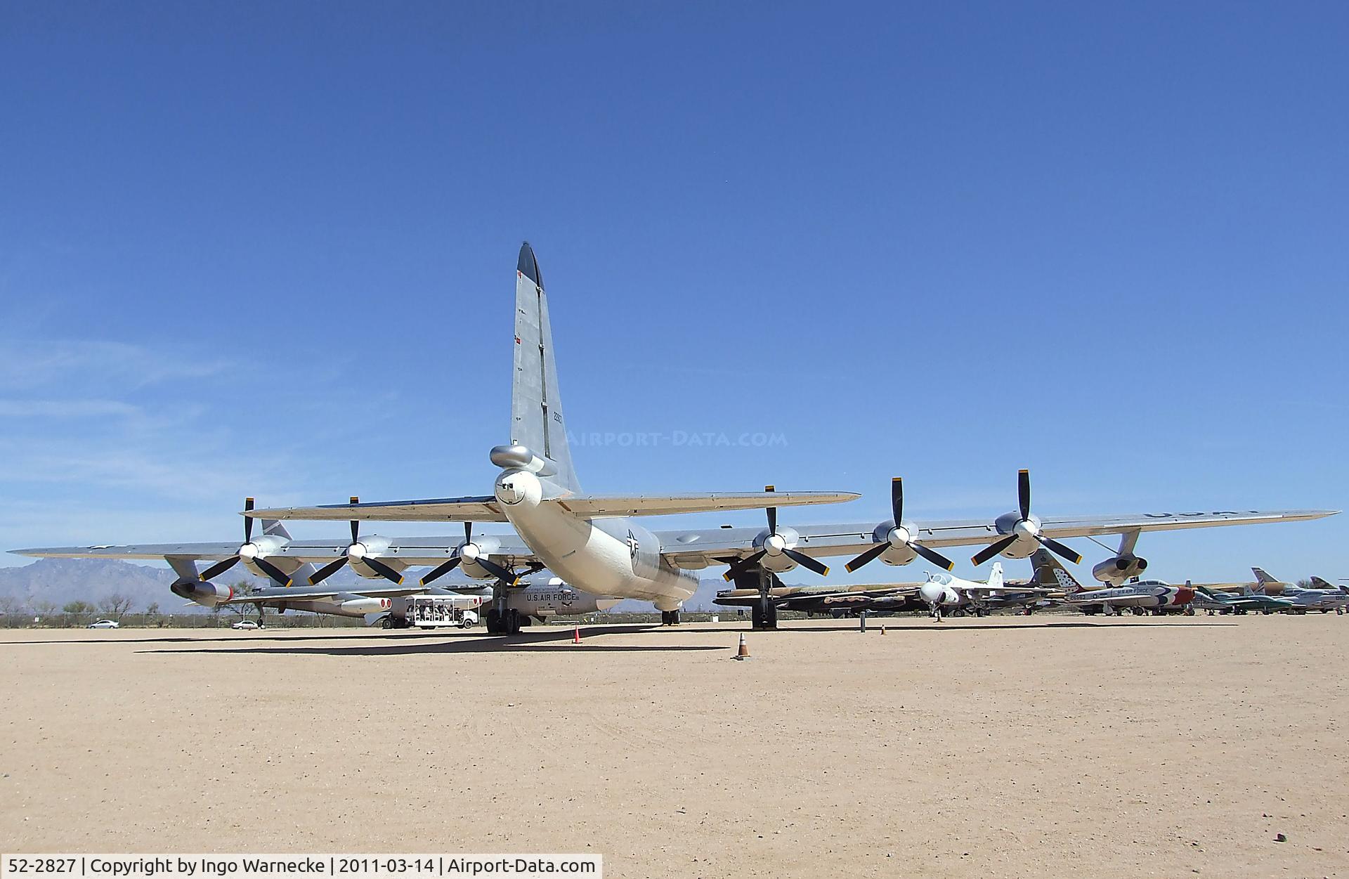 52-2827, 1952 Convair B-36J-10-CF Peacemaker C/N 383, Convair B-36J Peacemaker at the Pima Air & Space Museum, Tucson AZ