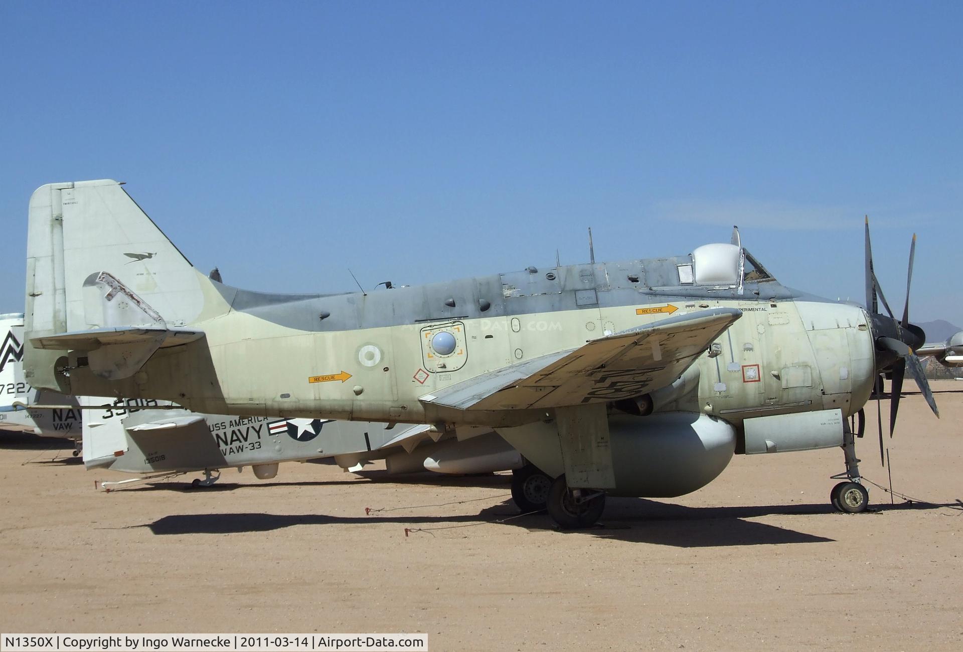 N1350X, 1960 Fairey Gannet AEW.3 C/N F9451, Fairey Gannet AEW3 at the Pima Air & Space Museum, Tucson AZ