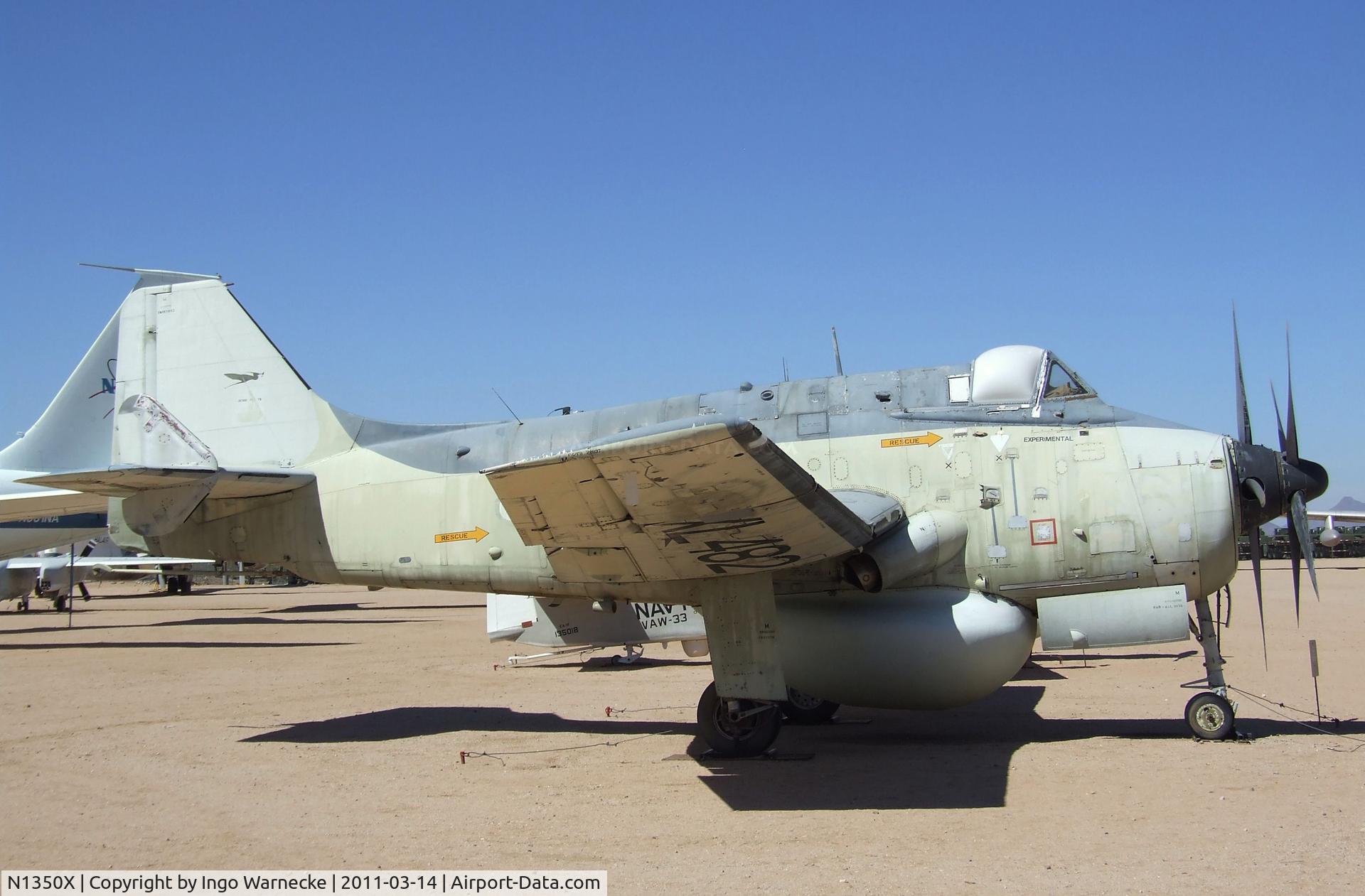 N1350X, 1960 Fairey Gannet AEW.3 C/N F9451, Fairey Gannet AEW3 at the Pima Air & Space Museum, Tucson AZ