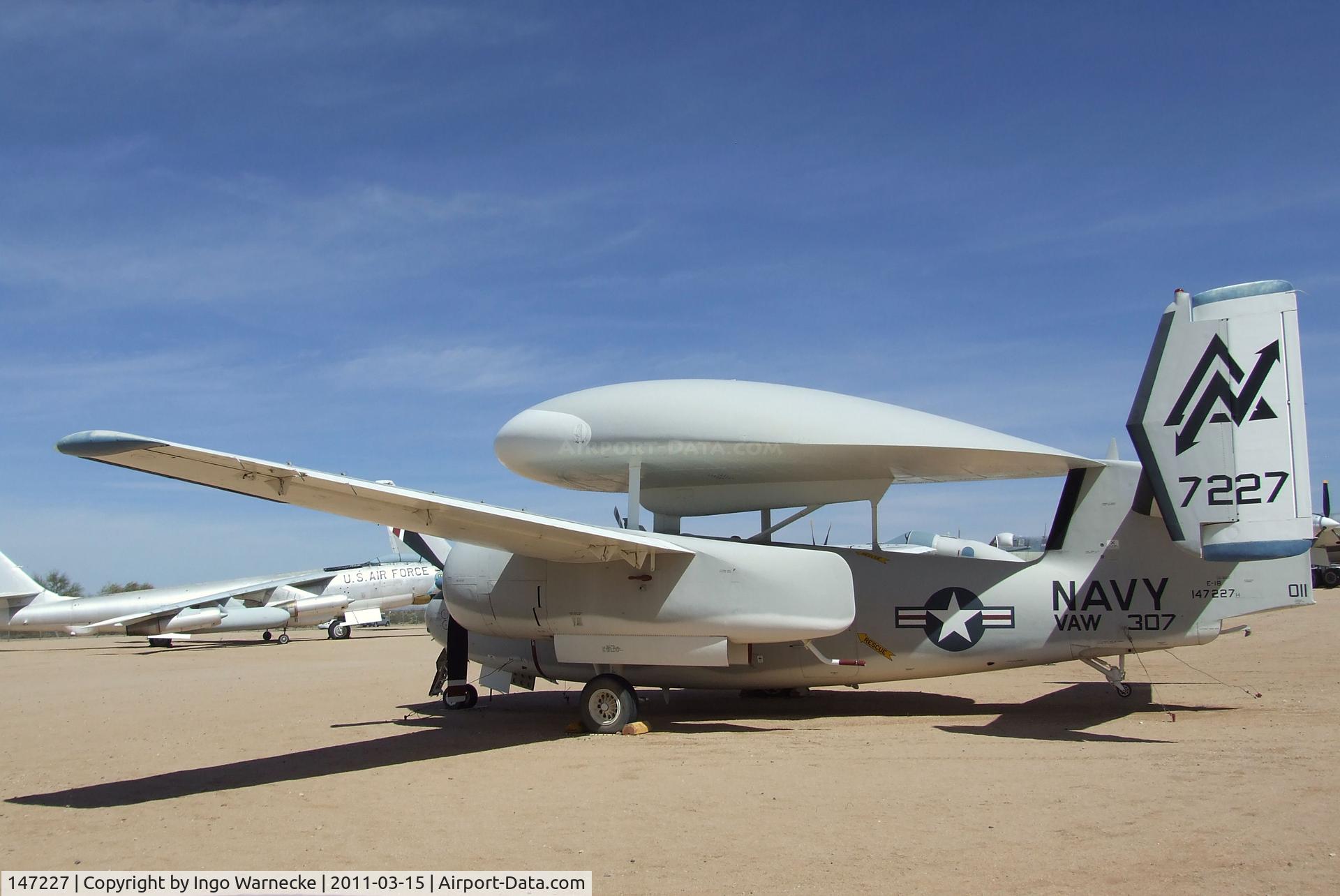147227, Grumman E-1B Tracer (G-117) C/N 26, Grumman E-1B Tracer at the Pima Air & Space Museum, Tucson AZ