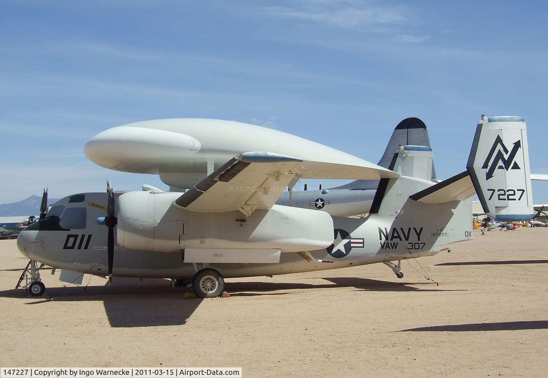 147227, Grumman E-1B Tracer (G-117) C/N 26, Grumman E-1B Tracer at the Pima Air & Space Museum, Tucson AZ