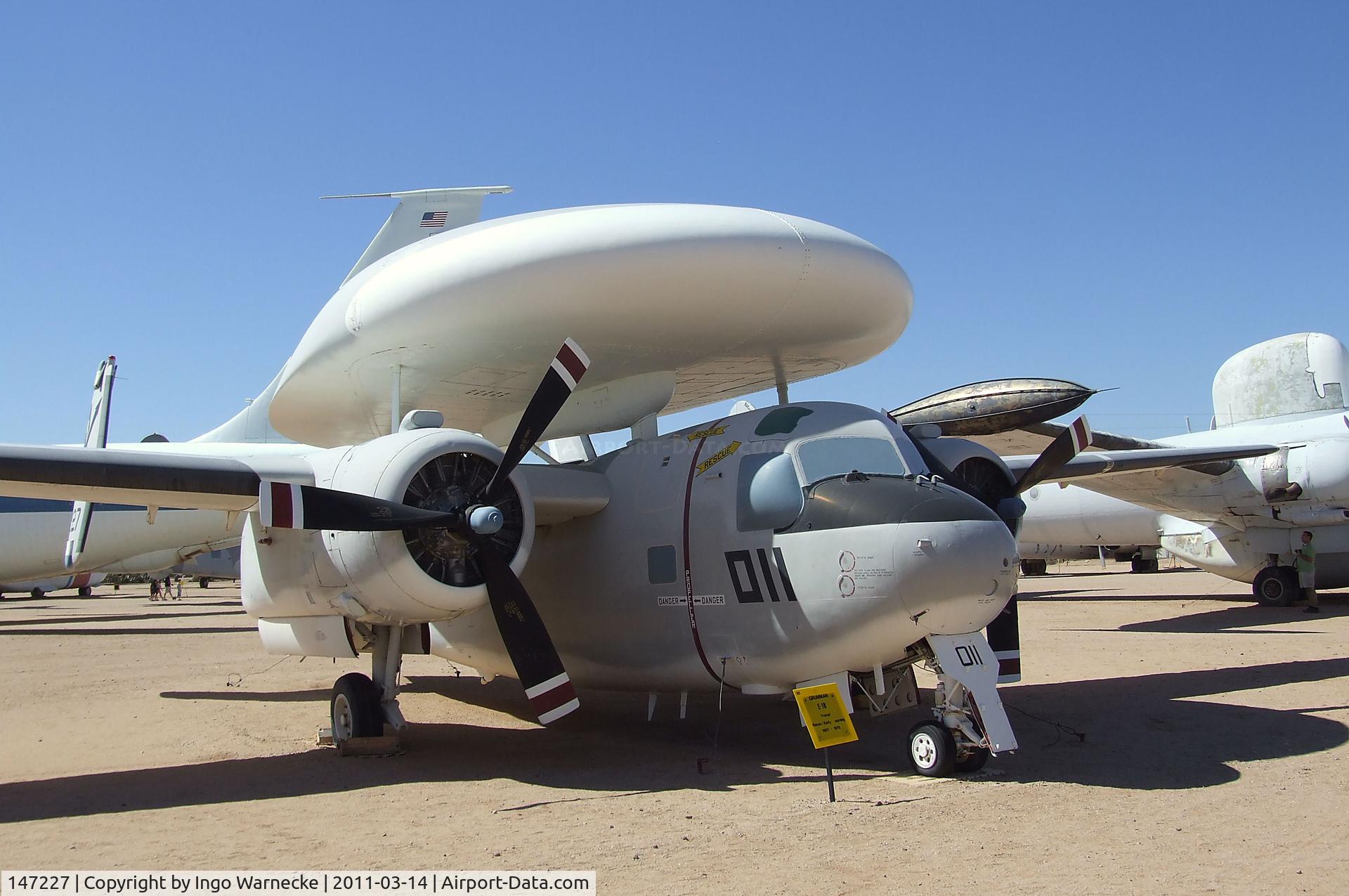 147227, Grumman E-1B Tracer (G-117) C/N 26, Grumman E-1B Tracer at the Pima Air & Space Museum, Tucson AZ