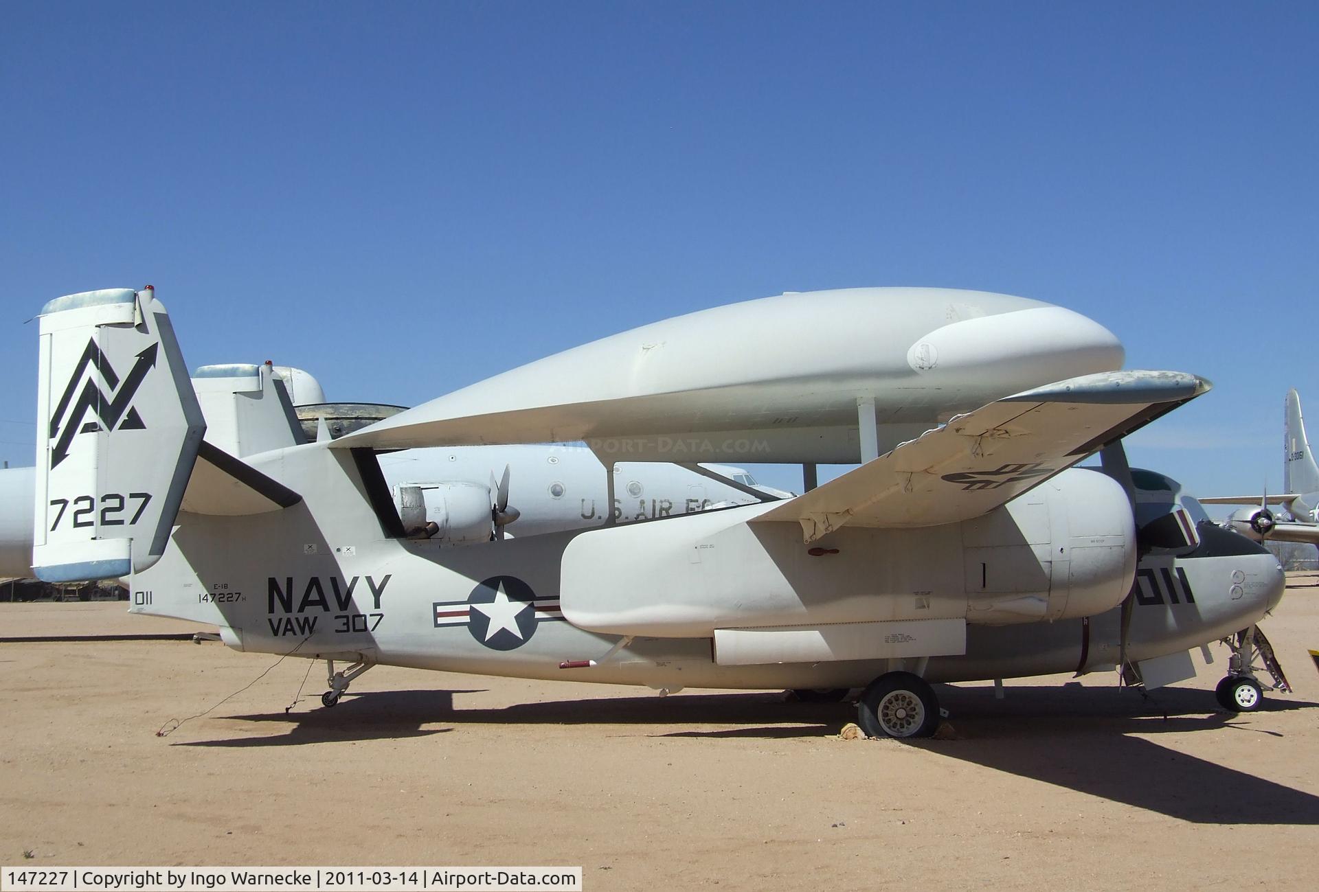 147227, Grumman E-1B Tracer (G-117) C/N 26, Grumman E-1B Tracer at the Pima Air & Space Museum, Tucson AZ