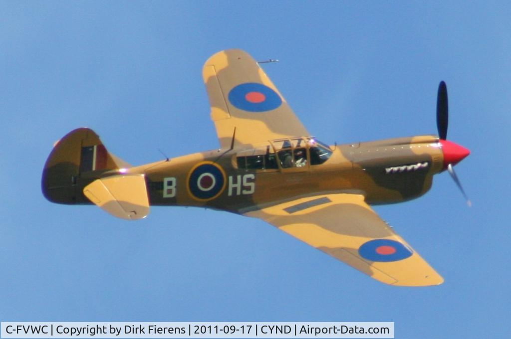 C-FVWC, 1943 Curtiss P-40N-1-CU C/N AC42-104827, At the Wing of Canada Open House.