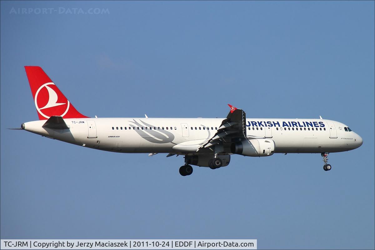 TC-JRM, 2011 Airbus A321-231 C/N 4643, Airbus A321-231