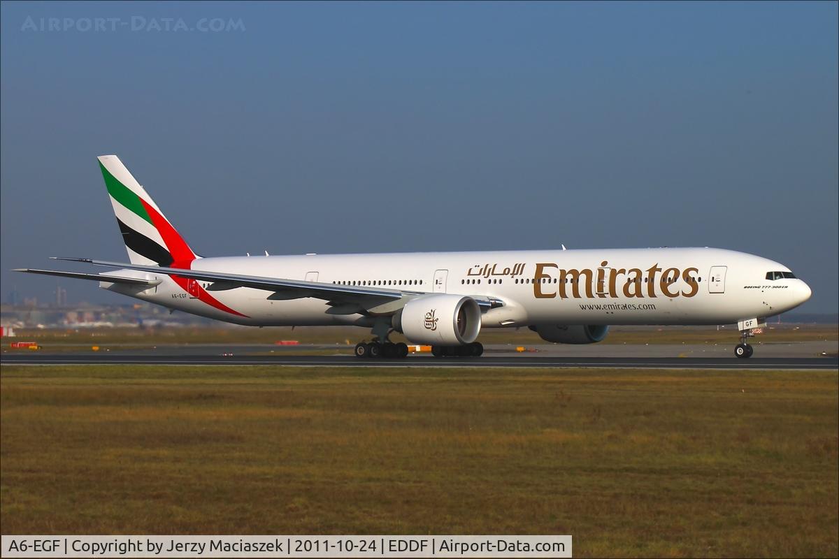 A6-EGF, 2011 Boeing 777-31H/ER C/N 38987, Boeing 777