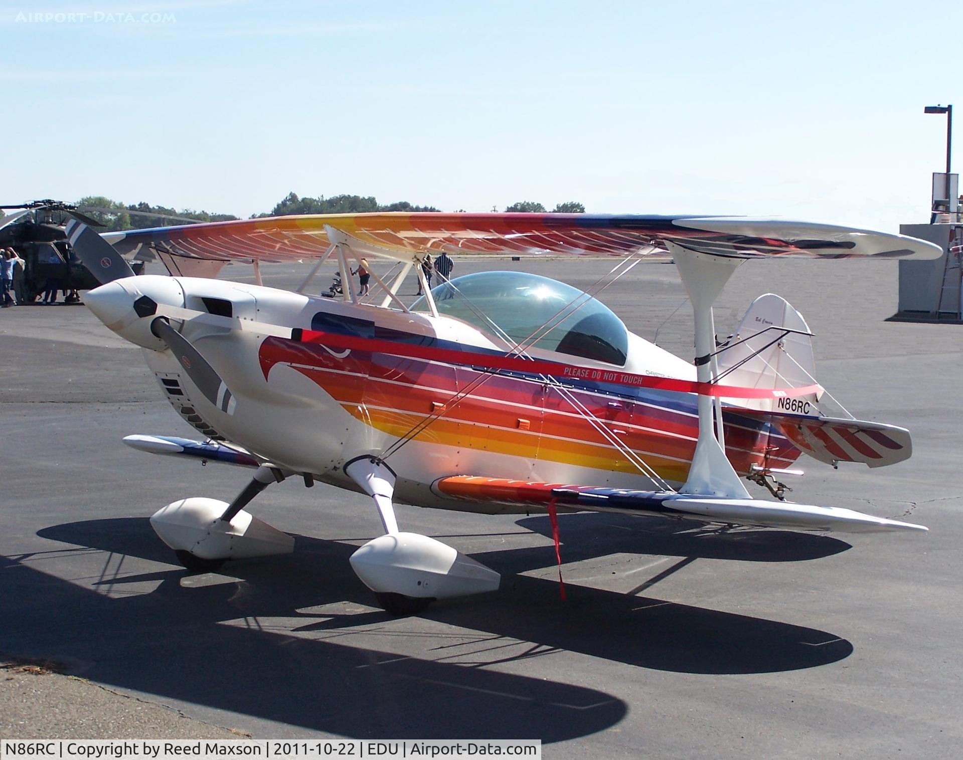 N86RC, Christen Eagle II C/N CRAVEN 0001, University Airport, Davis, CA