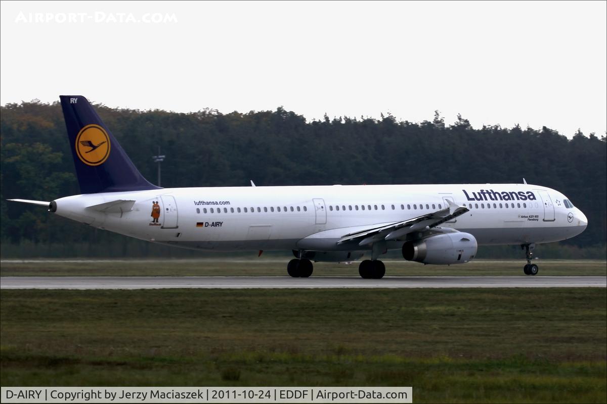 D-AIRY, 1998 Airbus A321-131 C/N 0901, Airbus A321-131