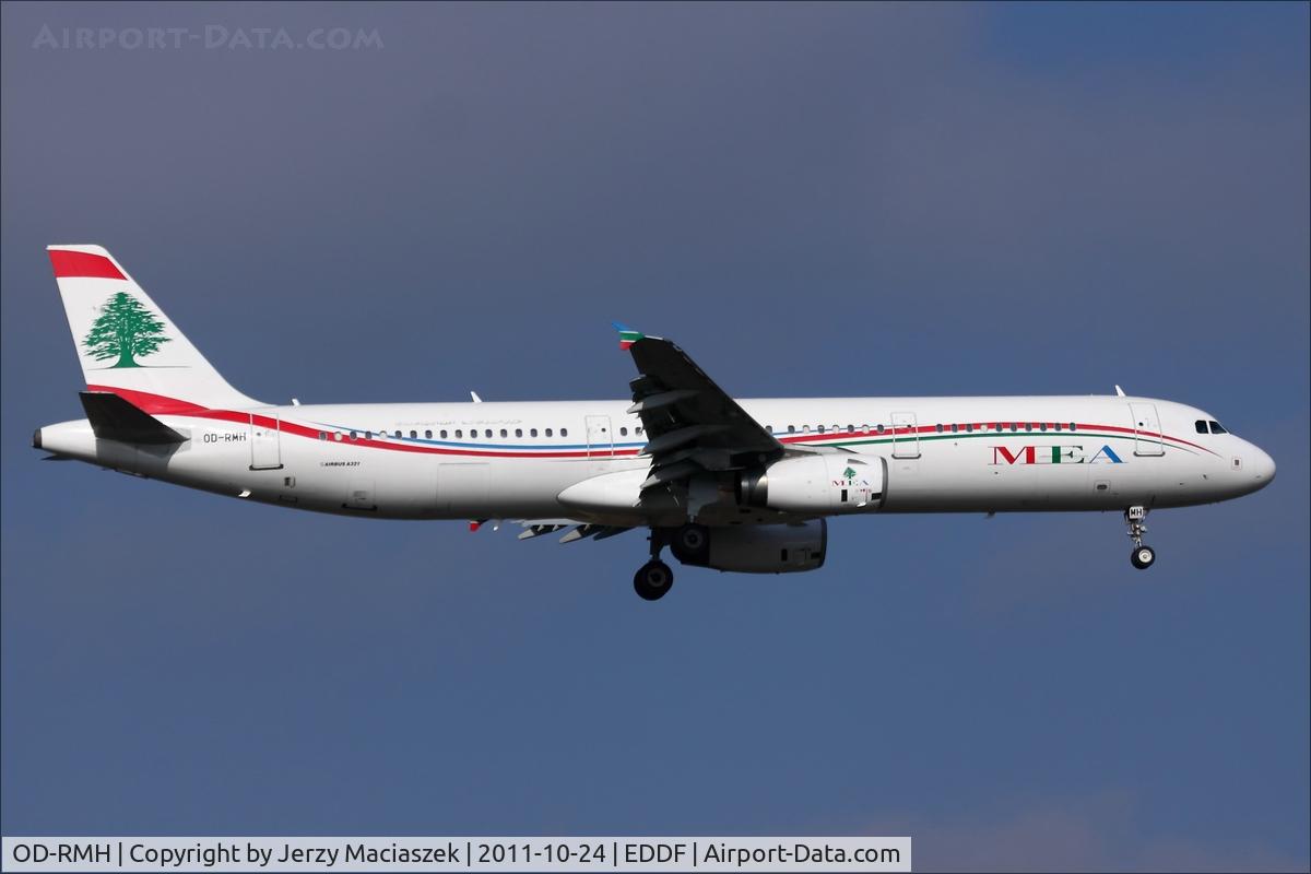OD-RMH, 2003 Airbus A321-231 C/N 1967, Airbus A321-231