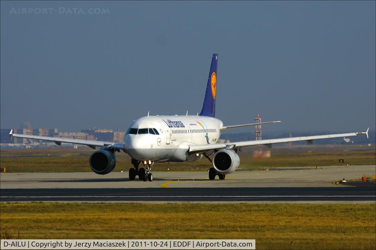 D-AILU, 1997 Airbus A319-114 C/N 744, Airbus A319-114