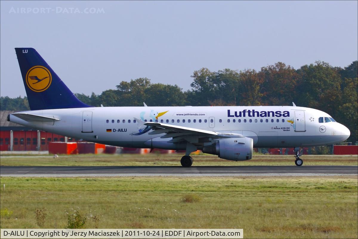 D-AILU, 1997 Airbus A319-114 C/N 744, Airbus A319-114