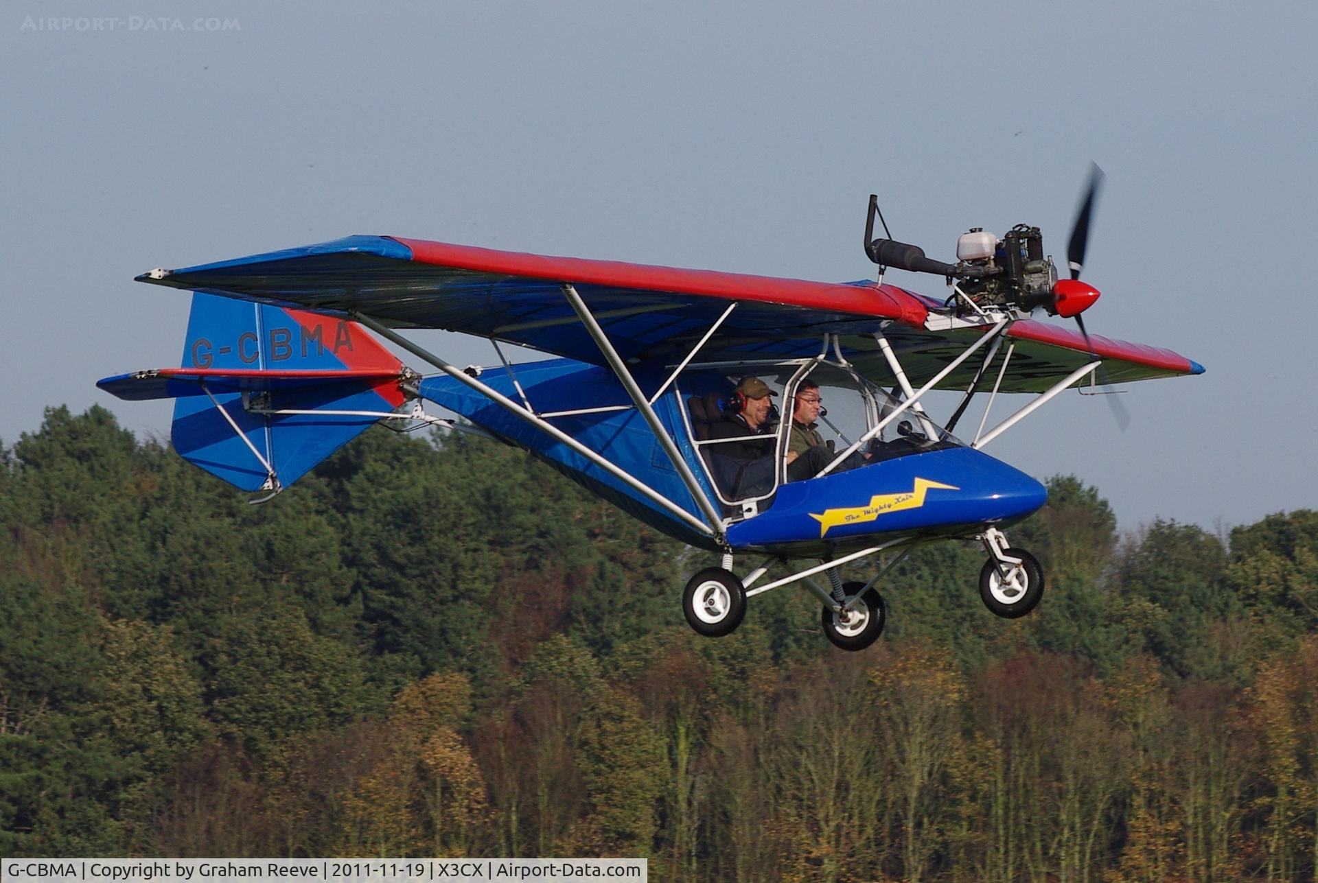 G-CBMA, 2002 X'Air 582(10) C/N BMAA/HB/204, Taking off from Northrepps.