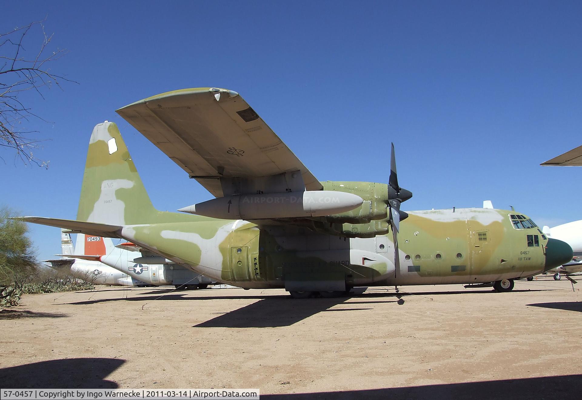57-0457, 1957 Lockheed C-130A Hercules C/N 182-3164, Lockheed C-130A Hercules at the Pima Air & Space Museum, Tucson AZ