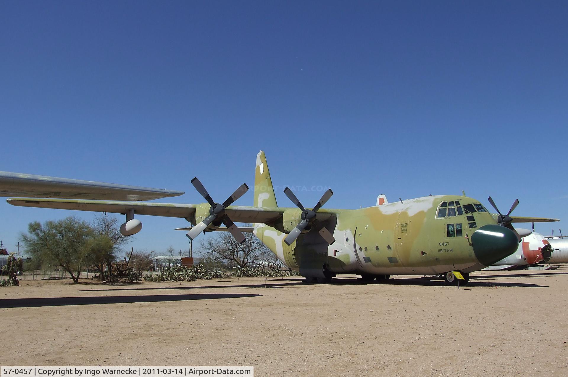 57-0457, 1957 Lockheed C-130A Hercules C/N 182-3164, Lockheed C-130A Hercules at the Pima Air & Space Museum, Tucson AZ