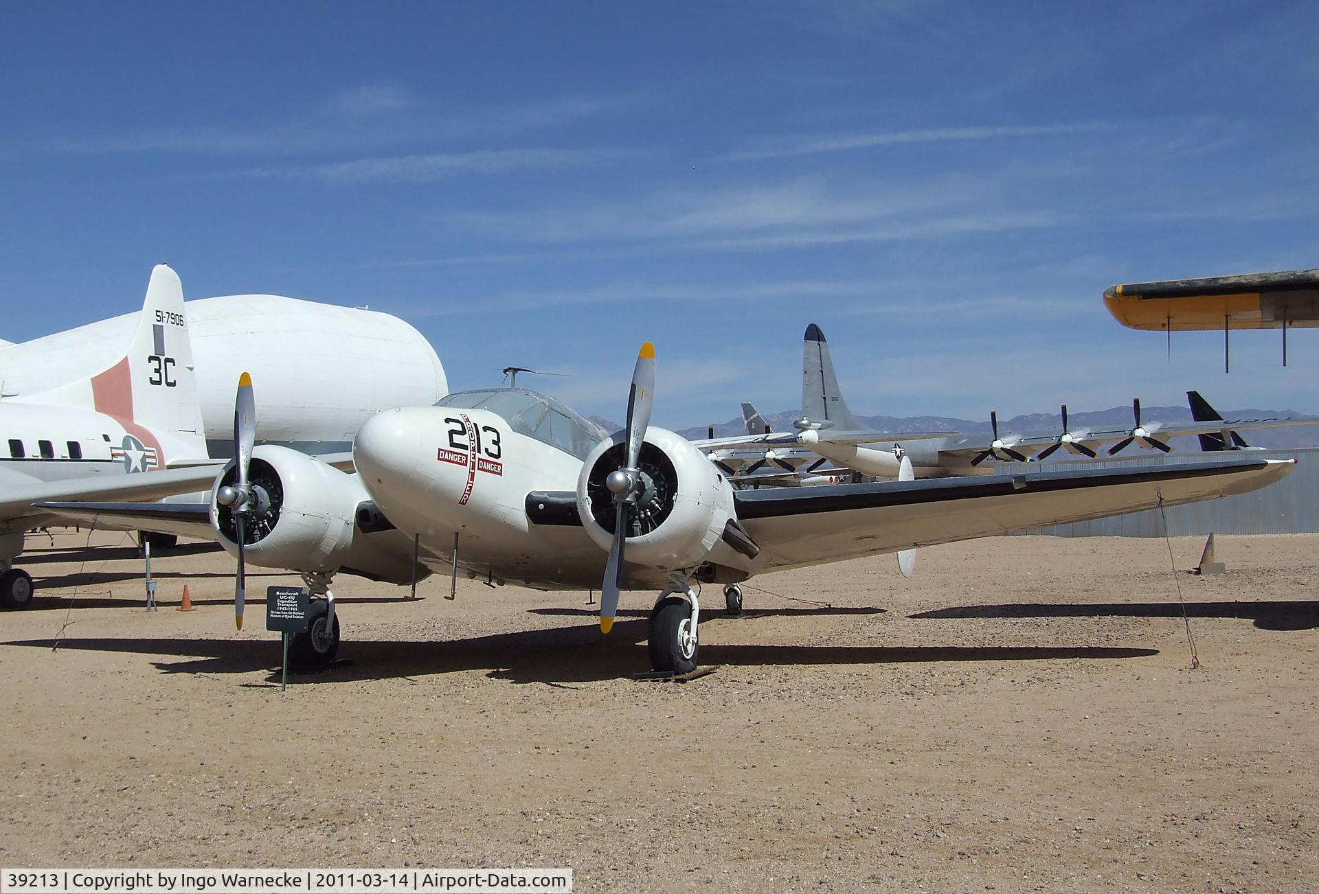 39213, Beech UC-45J Expeditor C/N 4297, Beechcraft UC-45J Expeditor at the Pima Air & Space Museum, Tucson AZ