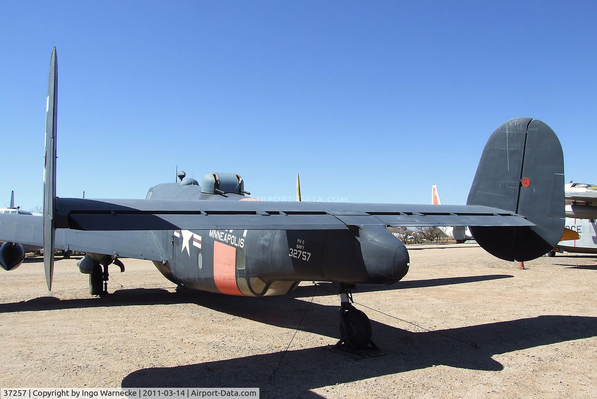 N7255C, 1945 Lockheed PV-2 Harpoon C/N 15-1223, Lockheed PV-2 Harpoon at the Pima Air & Space Museum, Tucson AZ