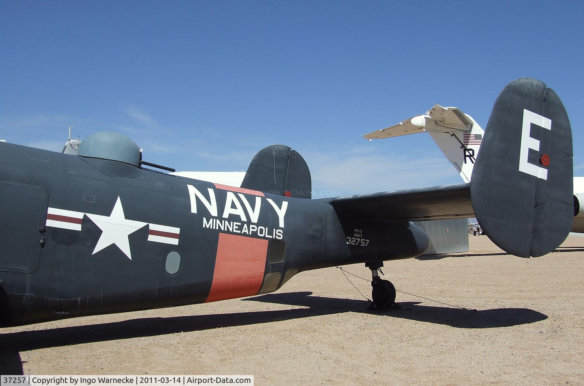 N7255C, 1945 Lockheed PV-2 Harpoon C/N 15-1223, Lockheed PV-2 Harpoon at the Pima Air & Space Museum, Tucson AZ