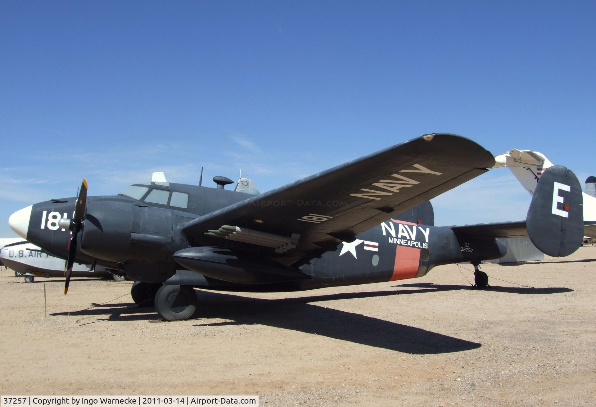 N7255C, 1945 Lockheed PV-2 Harpoon C/N 15-1223, Lockheed PV-2 Harpoon at the Pima Air & Space Museum, Tucson AZ