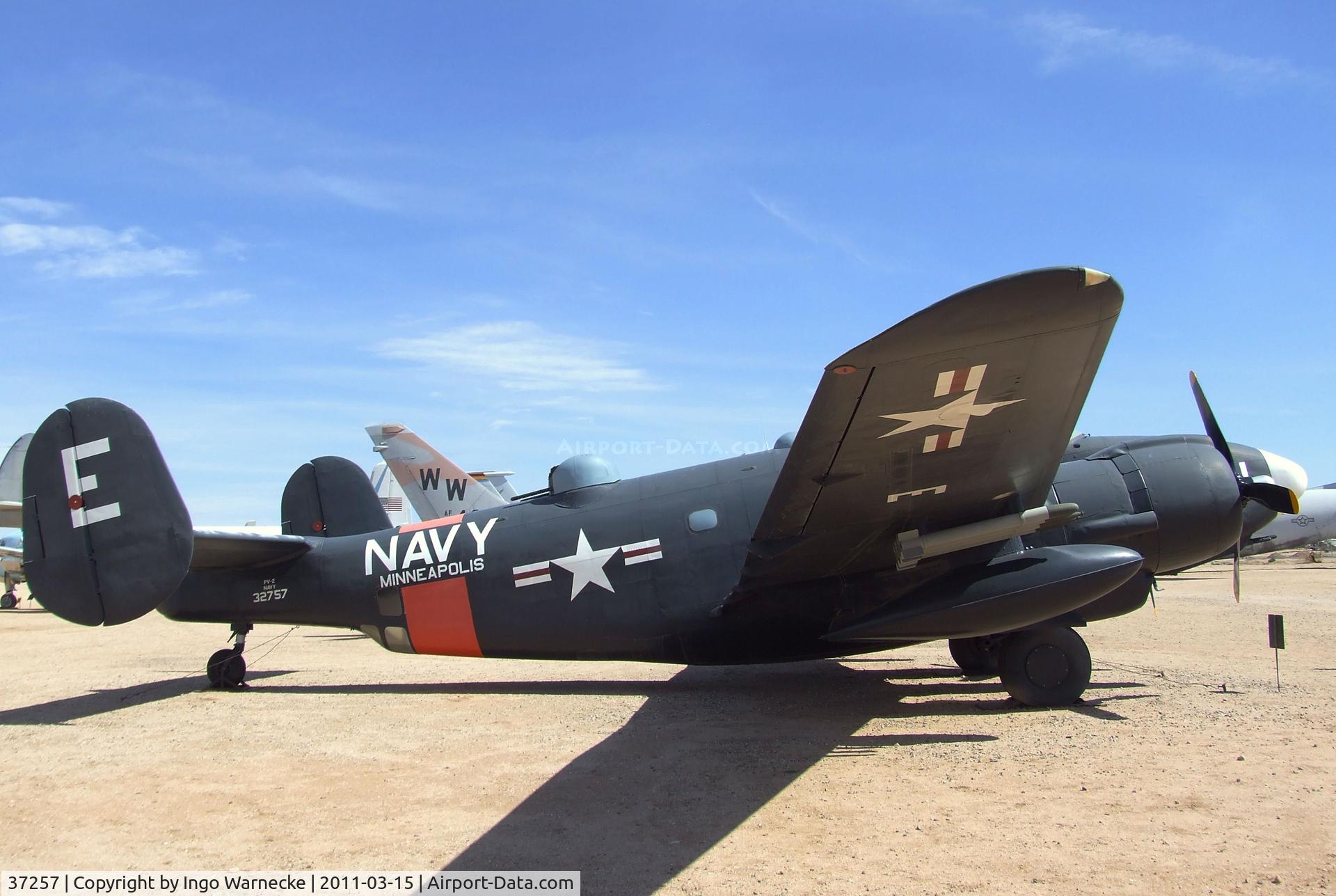 N7255C, 1945 Lockheed PV-2 Harpoon C/N 15-1223, Lockheed PV-2 Harpoon at the Pima Air & Space Museum, Tucson AZ