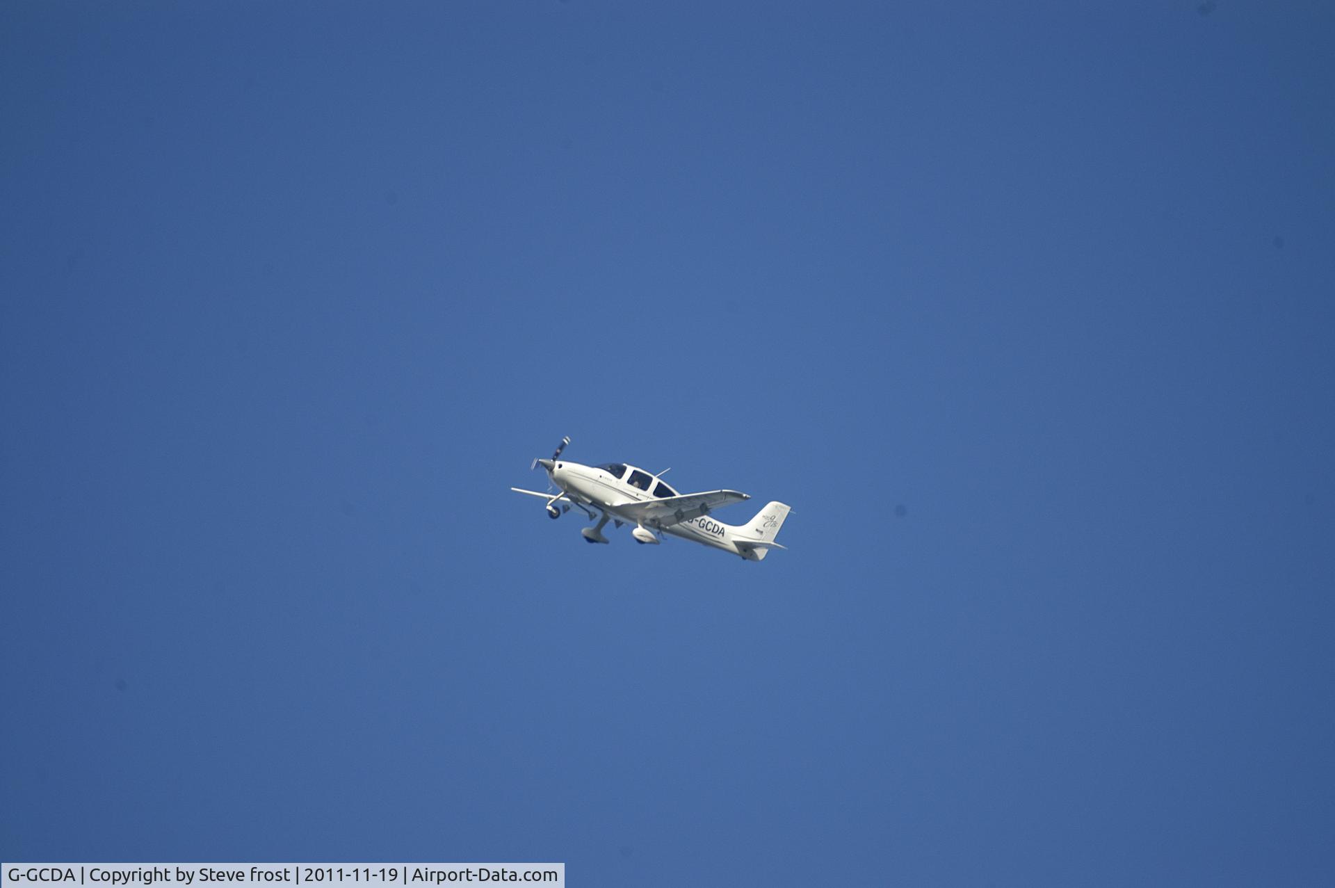 G-GCDA, 2008 Cirrus SR20 G3 GTS C/N 1962, Sat 19th Nov over Salesbury BB1 9HT