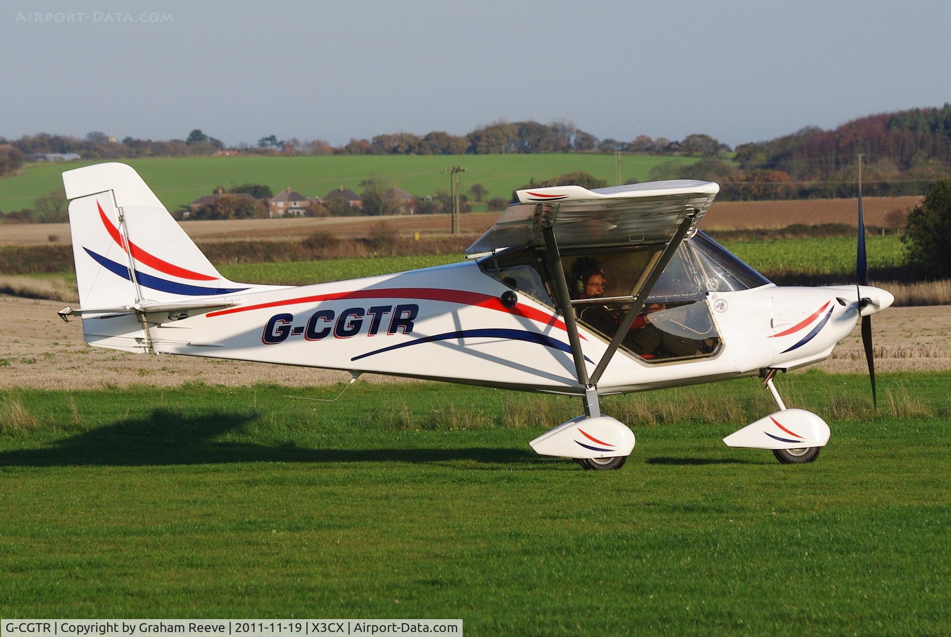 G-CGTR, 2011 Best Off Skyranger Nynja 912S(1) C/N BMAA/HB/608, Just landed.