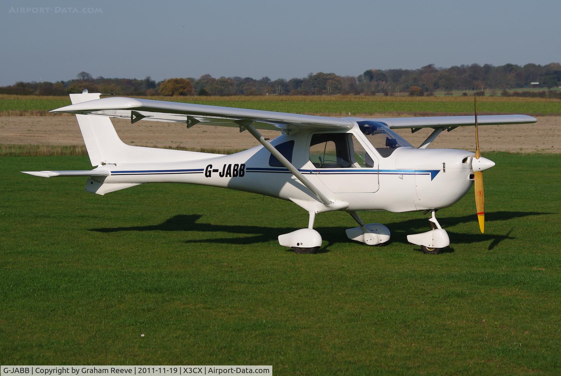G-JABB, 2000 Jabiru UL-450 C/N PFA 274A-13555, Parked at Northrepps.