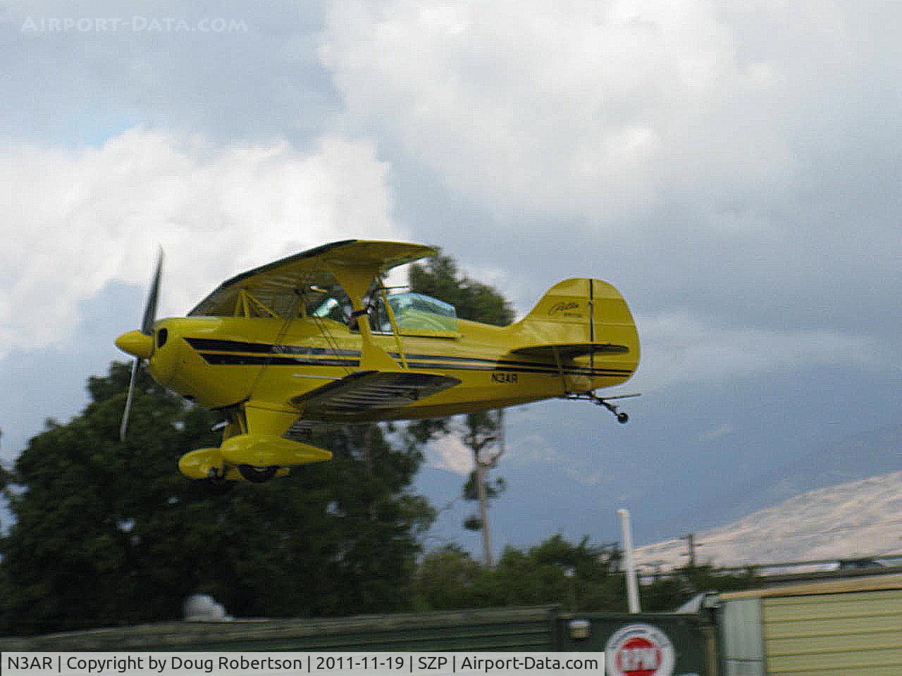 N3AR, 1974 Pitts S-1S Special C/N 10, 1974 Russell PITTS SPECIAL S-1S, Lycoming O&VO-360 180 Hp, on final Rwy 22