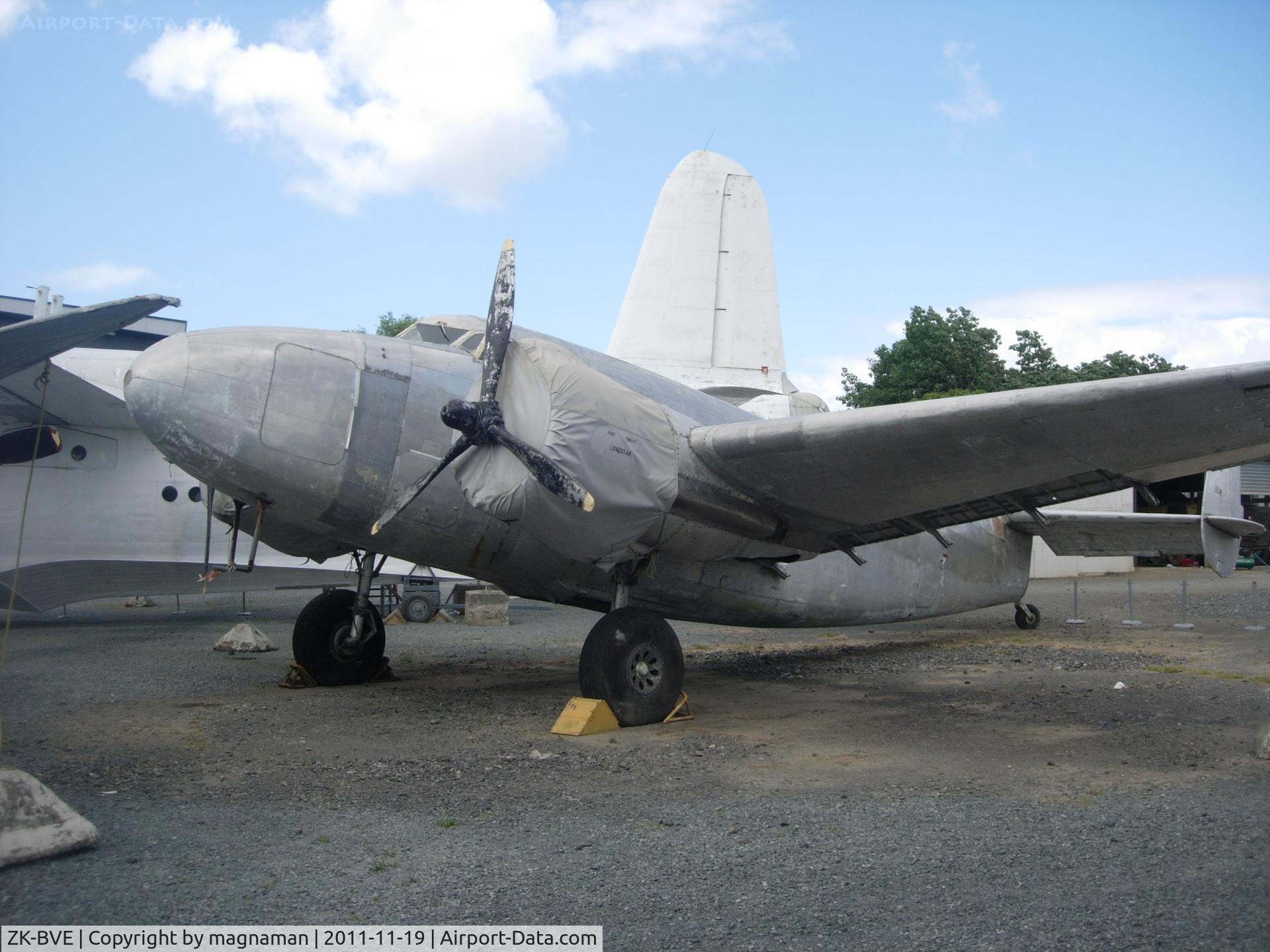 ZK-BVE, Lockheed 18-56 Lodestar C/N 2020, Awaiting new paint at MOTAT