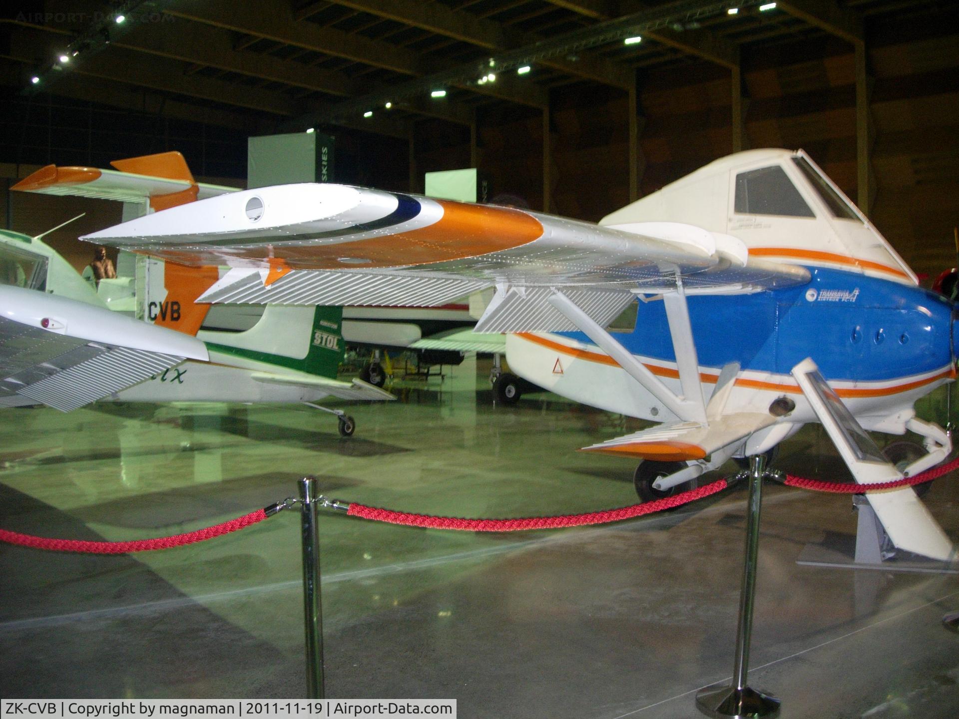 ZK-CVB, Transavia PL-12 Airtruk C/N 1, Second one I've seen in NZ - weird.