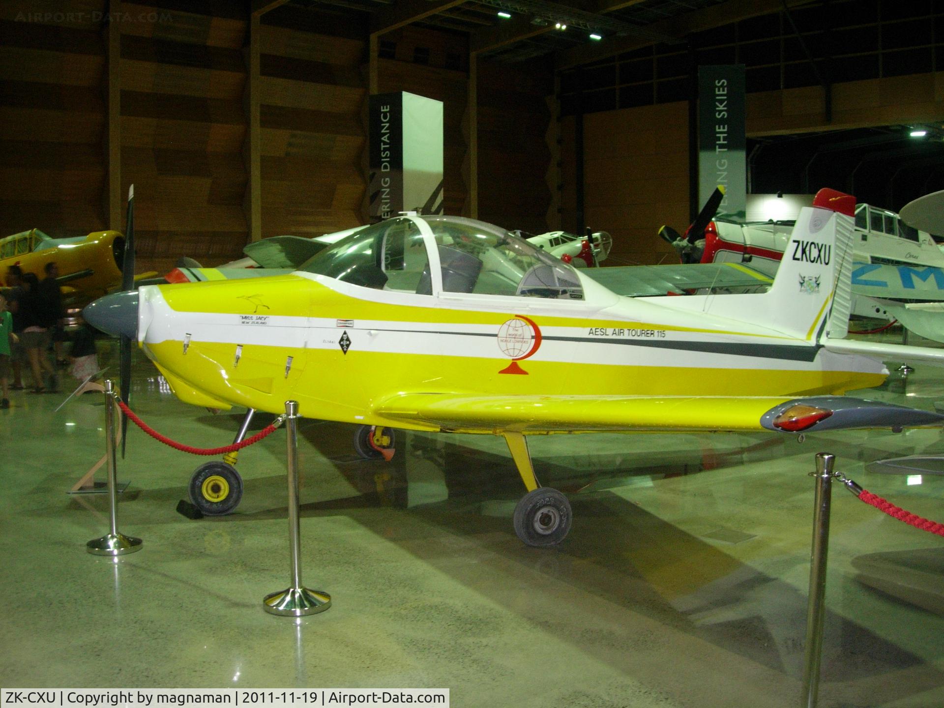 ZK-CXU, Victa Airtourer 115 C/N 521, Nice museum to visit - a few larger airframes outside - shame restoration hanger is shut.