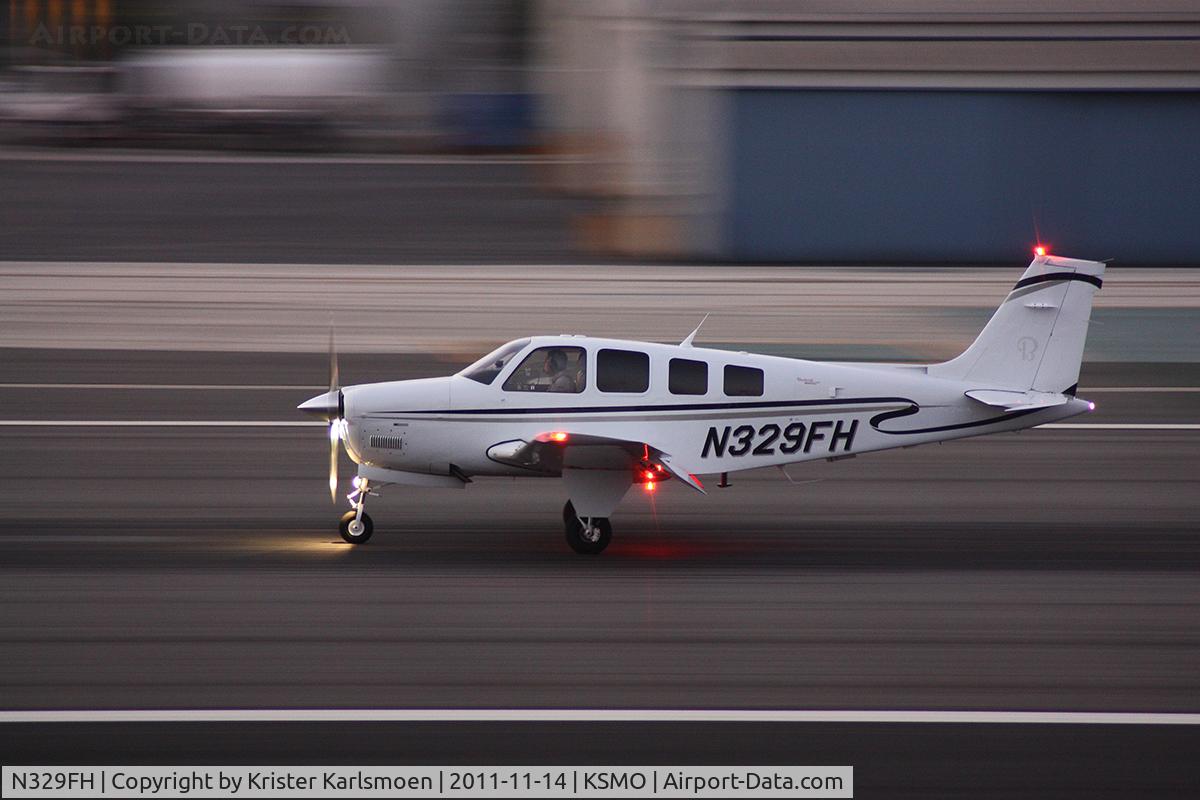N329FH, Raytheon Aircraft Company G36 C/N E-3677, Nice Bonanza.