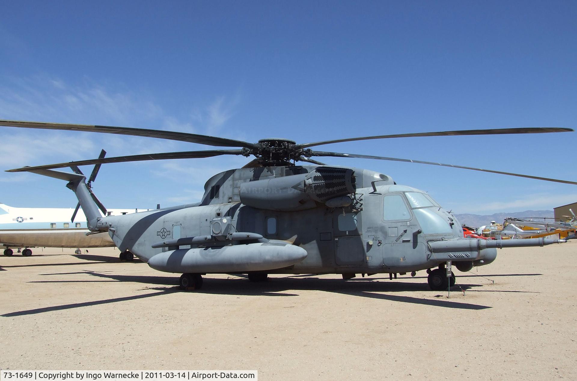 73-1649, Sikorsky MH-53J Pave Low III C/N 65-387, Sikorsky MH-53J at the Pima Air & Space Museum, Tucson AZ