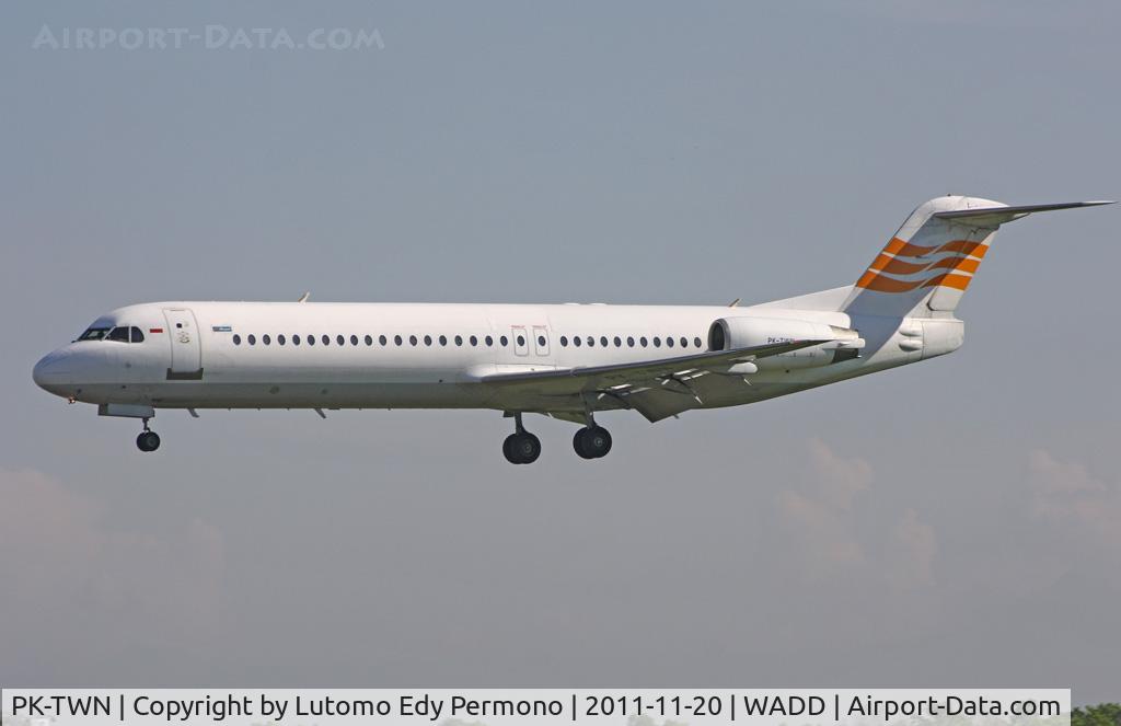 PK-TWN, 1993 Fokker 100 (F-28-0100) C/N 11335, Merpati Nusantara