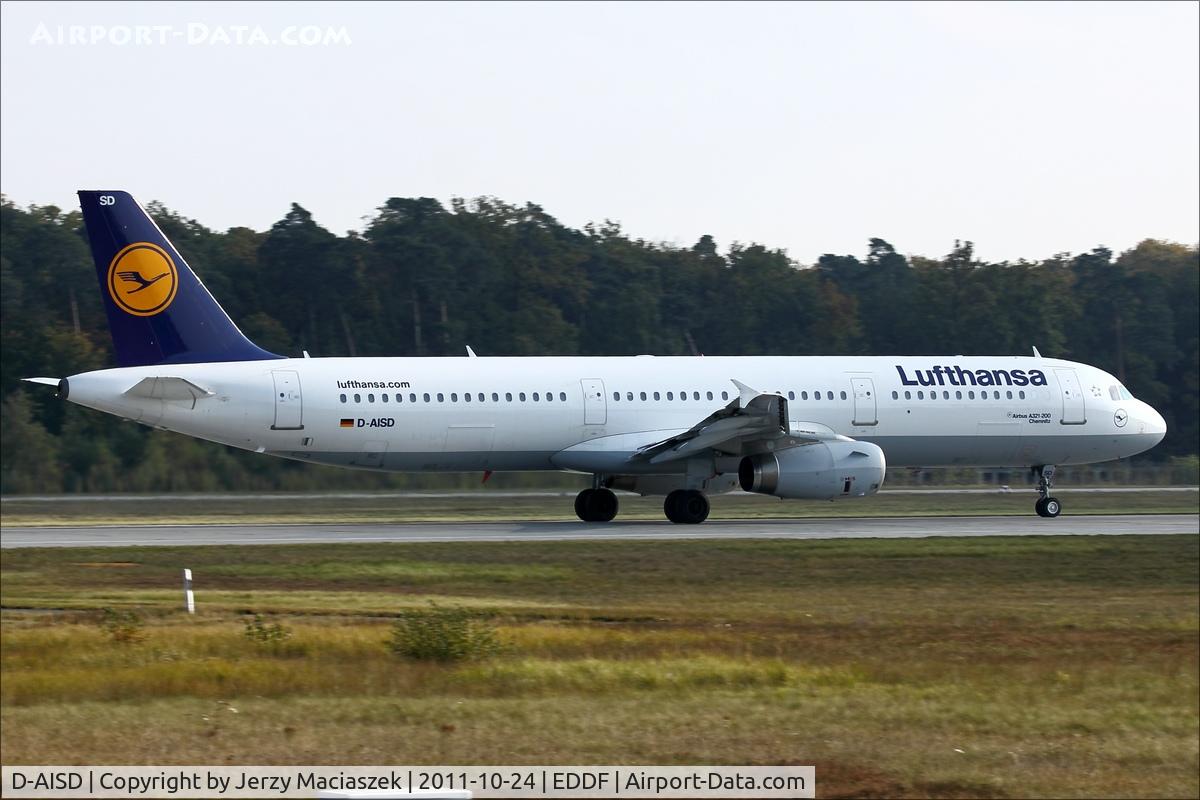 D-AISD, 2000 Airbus A321-231 C/N 1188, Airbus A321-231