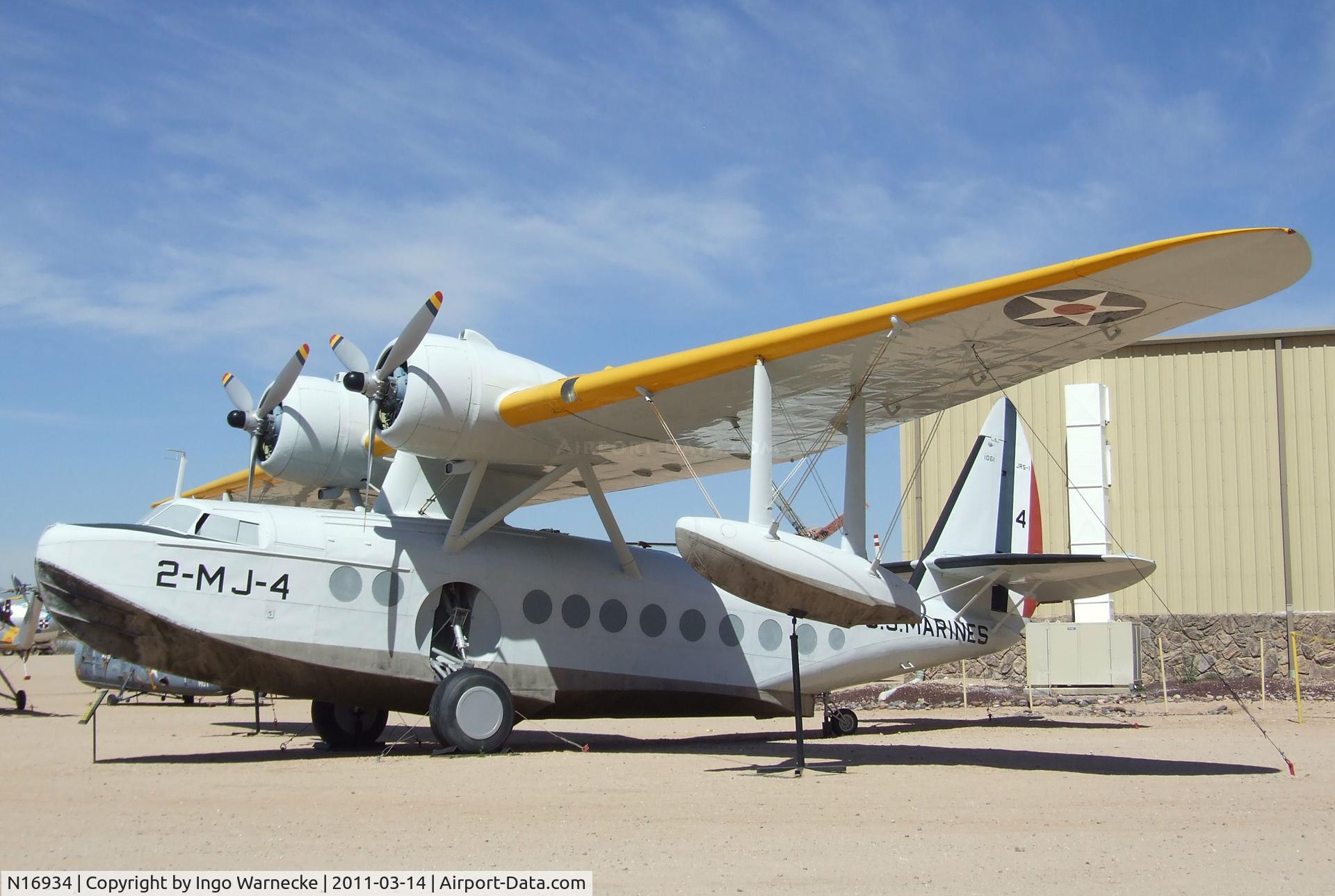 N16934, 1936 Sikorsky S-43 C/N 4325, Sikorsky S-43 