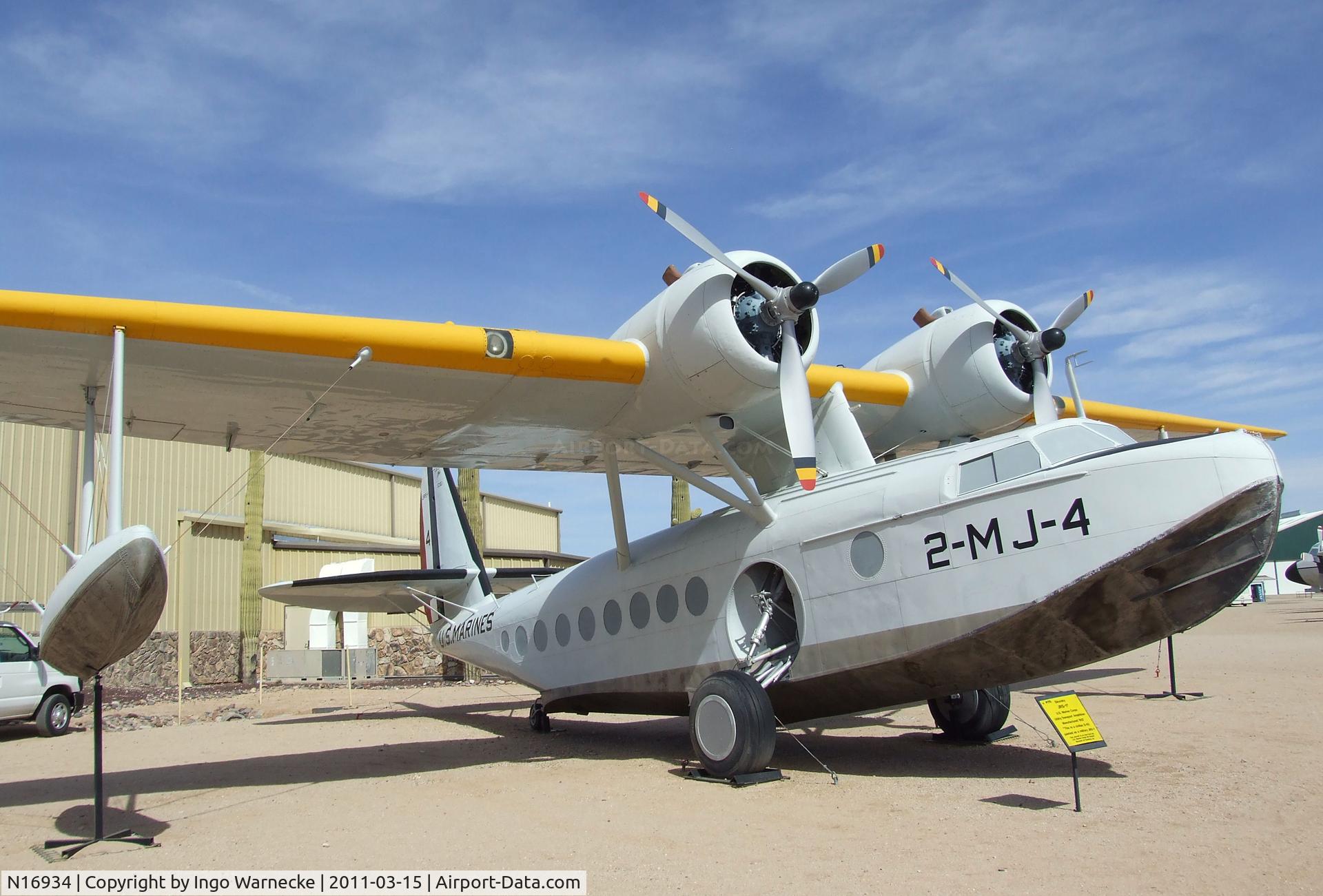 N16934, 1936 Sikorsky S-43 C/N 4325, Sikorsky S-43 